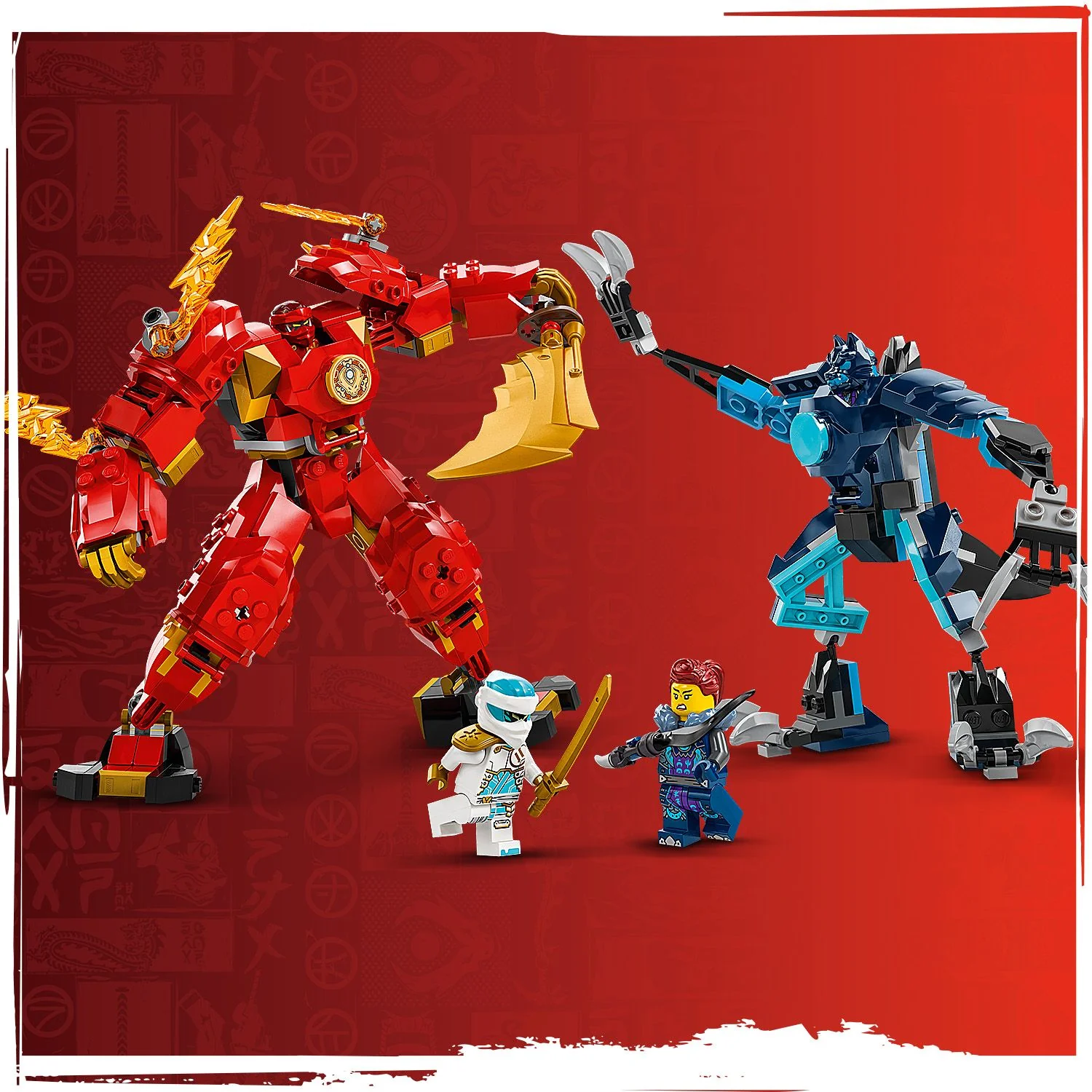 LEGO® NINJAGO® Kai's Elemental Fire Mech
