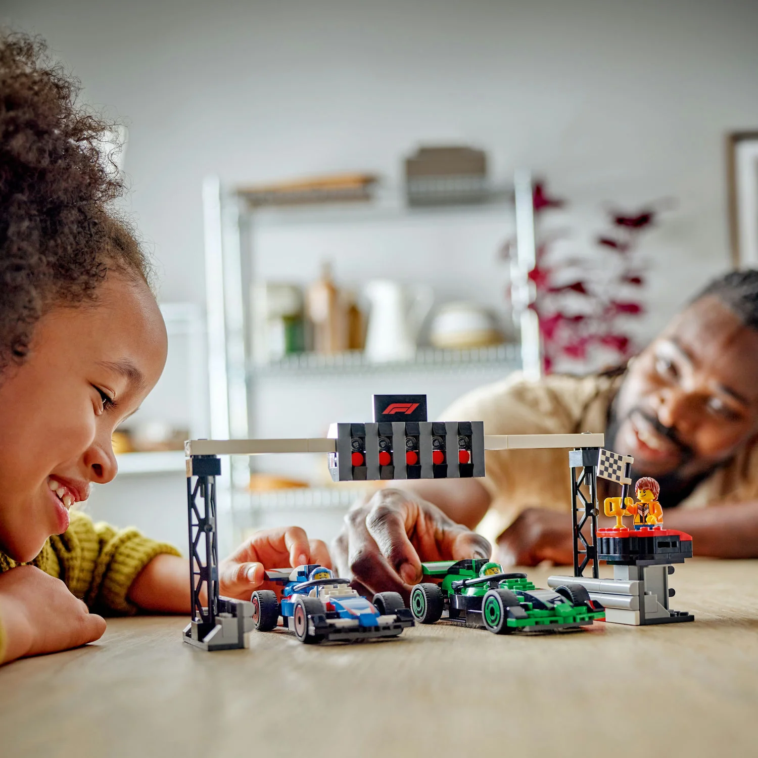 LEGO® City F1® Grid with VCARB & Sauber Race Cars