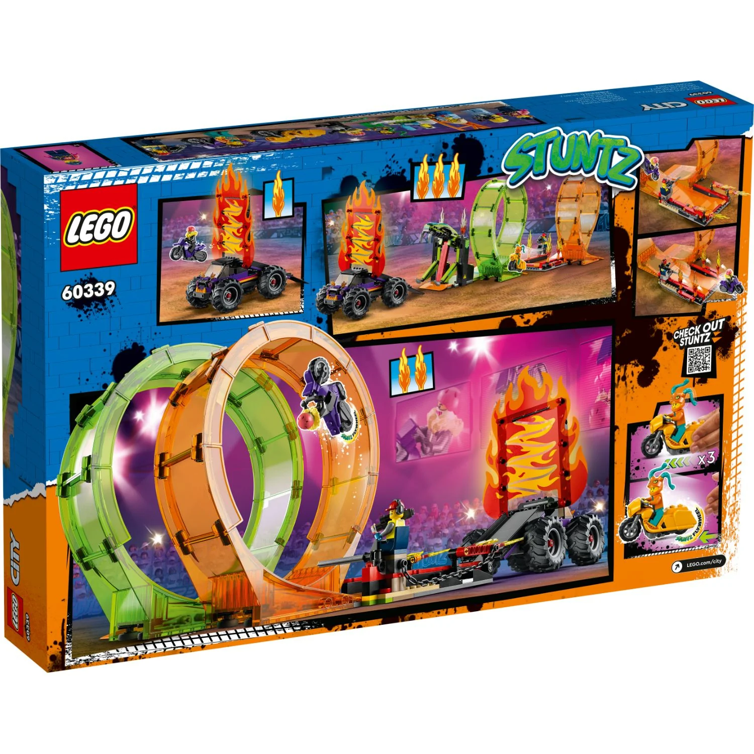 LEGO® City Double Loop Stunt Arena