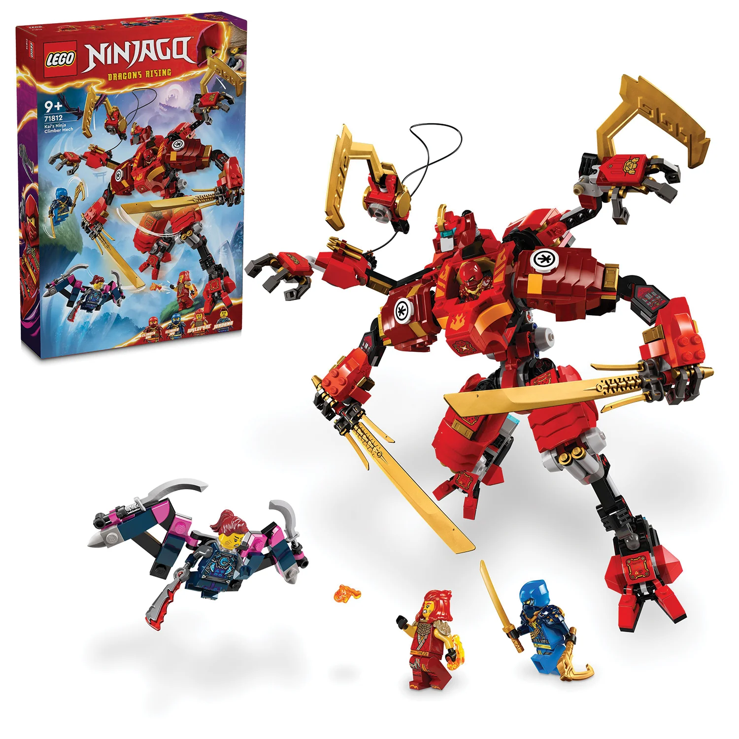 LEGO® NINJAGO® Kai's Ninja Climber Mech
