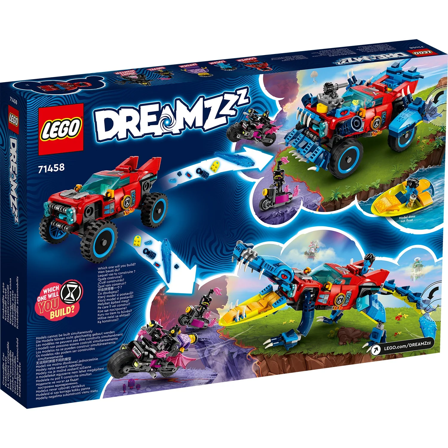 LEGO® DREAMZzz™ Crocodile Car