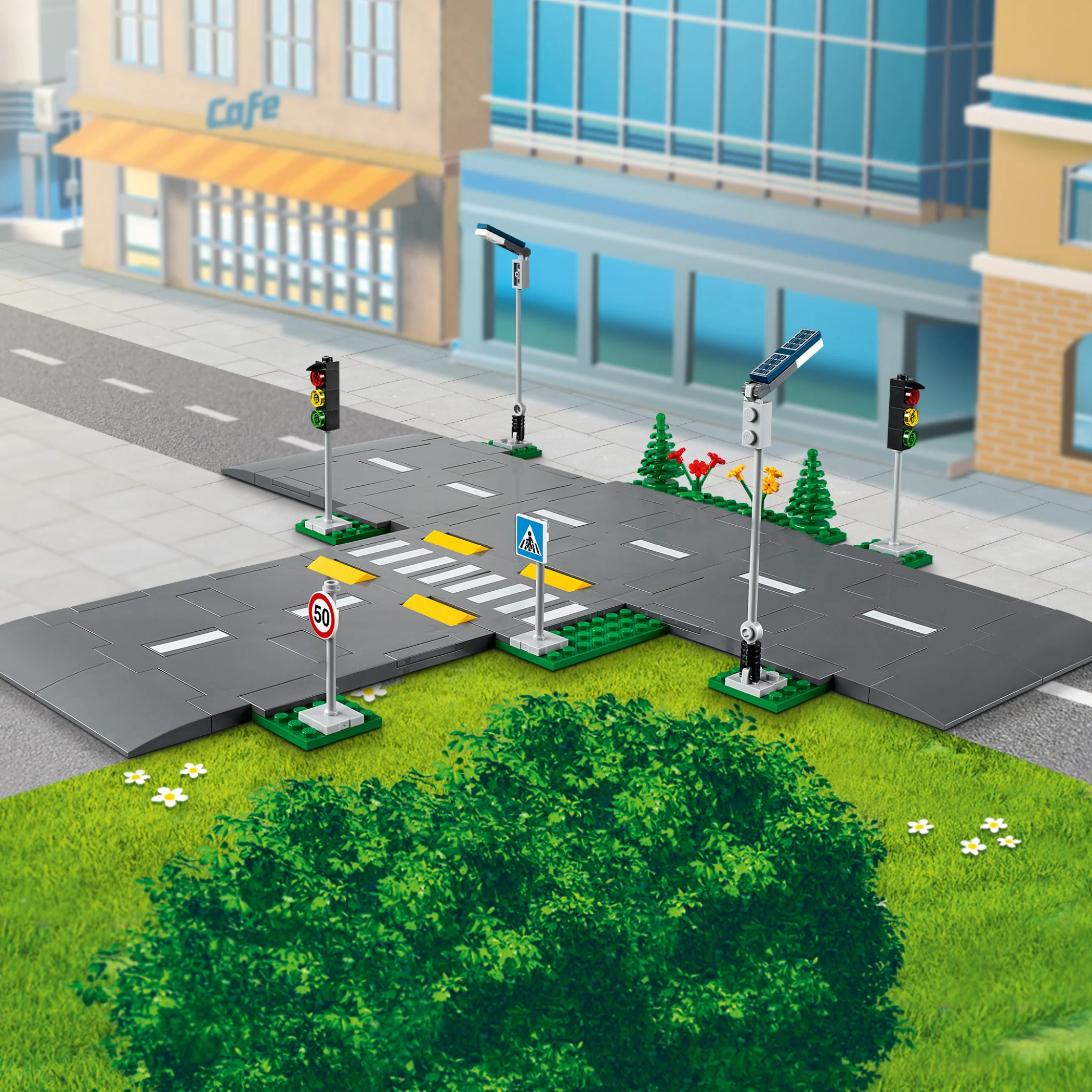 LEGO® City Road Plates