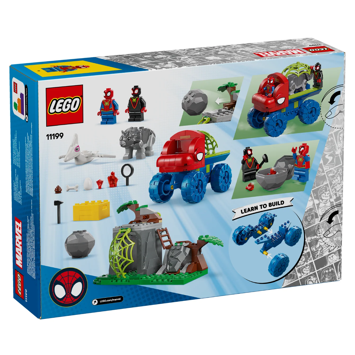 LEGO® Marvel Spidey And His Amazing Friends Team Spidey Dino Crawler Rescue