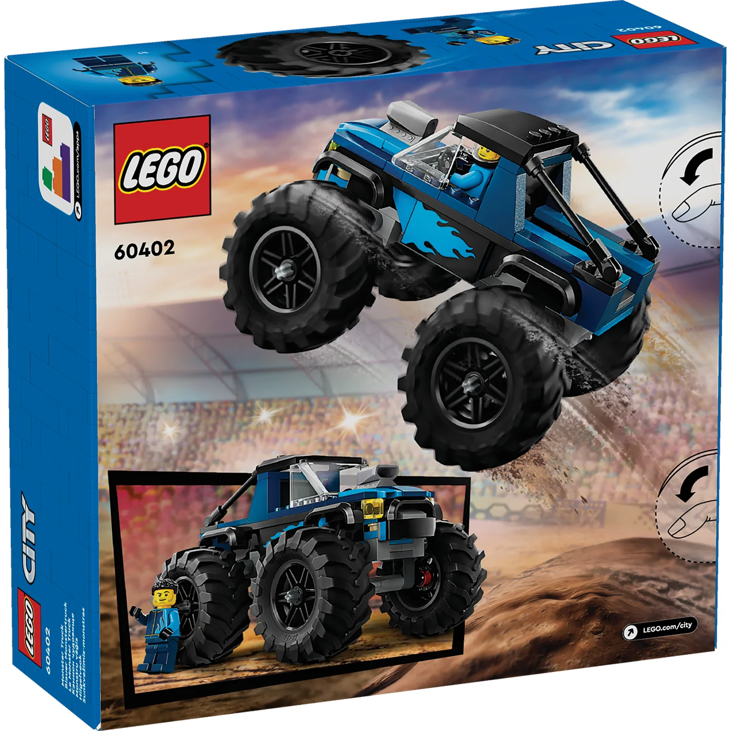 LEGO® City Blue Monster Truck