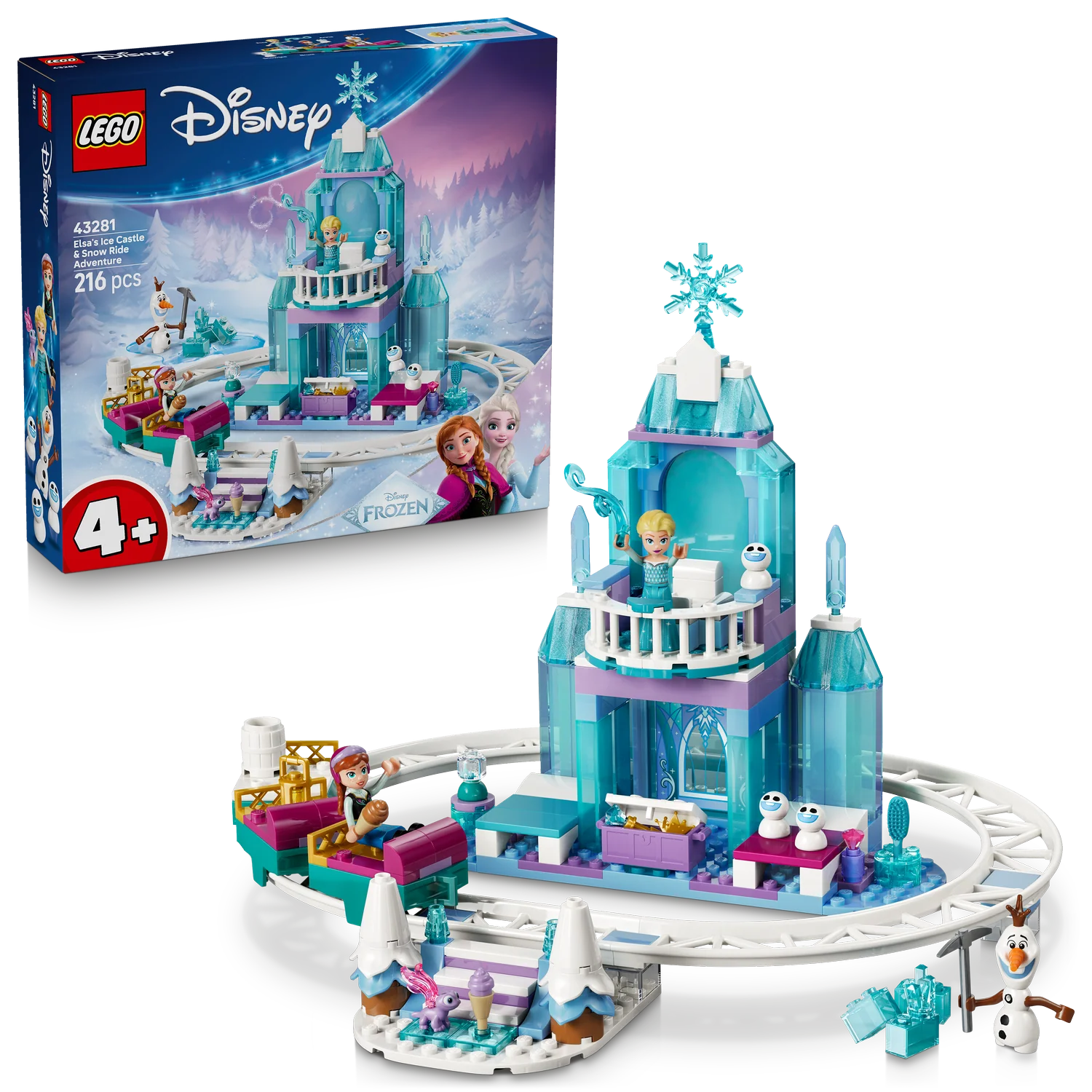 LEGO® | Disney Frozen Elsa’s Ice Castle & Snow Ride Adventure