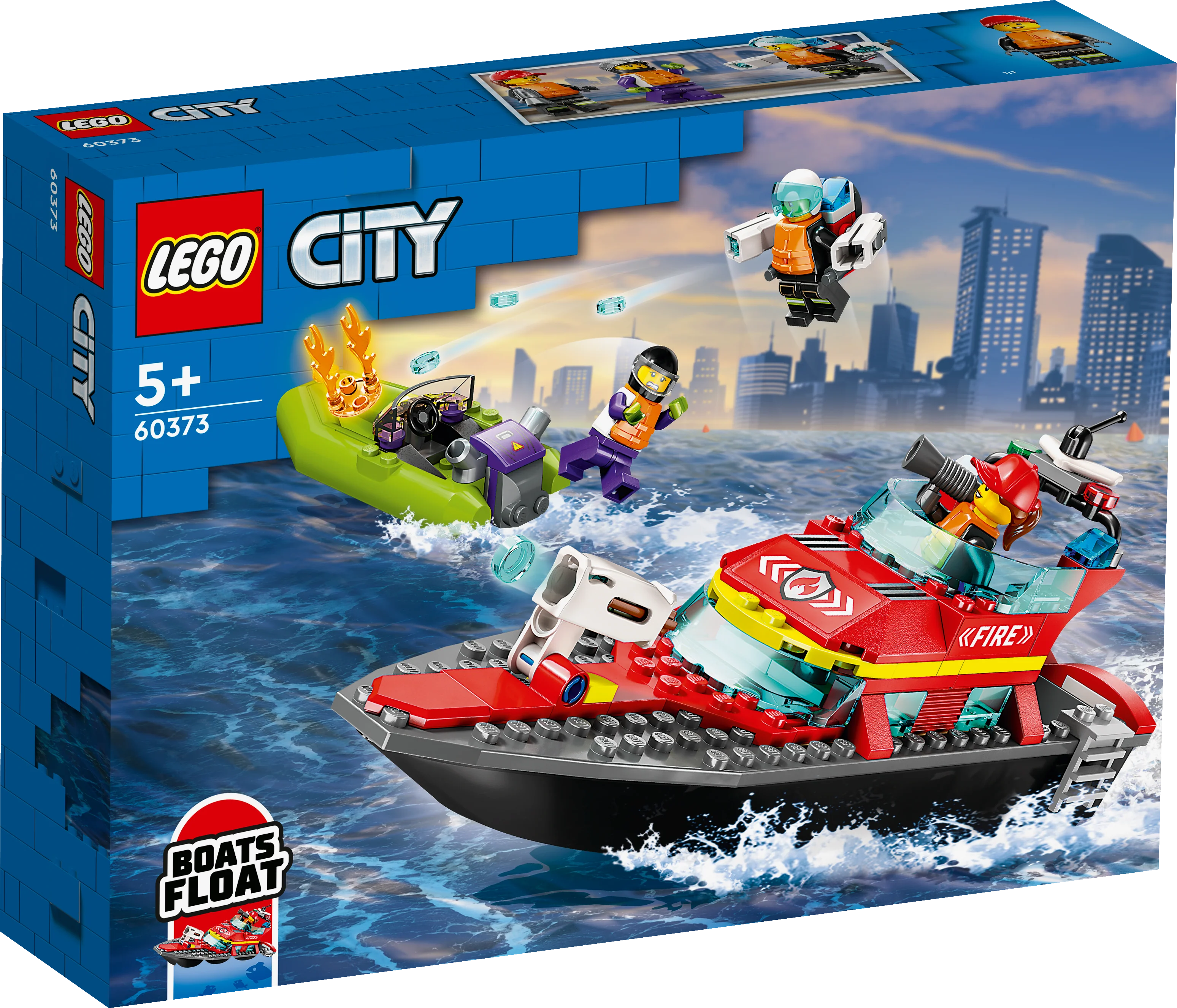 LEGO® City Fire Rescue Boat