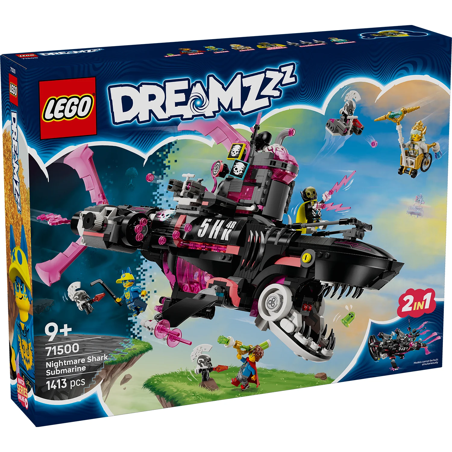 LEGO® DREAMZzz™ Nightmare Shark Submarine