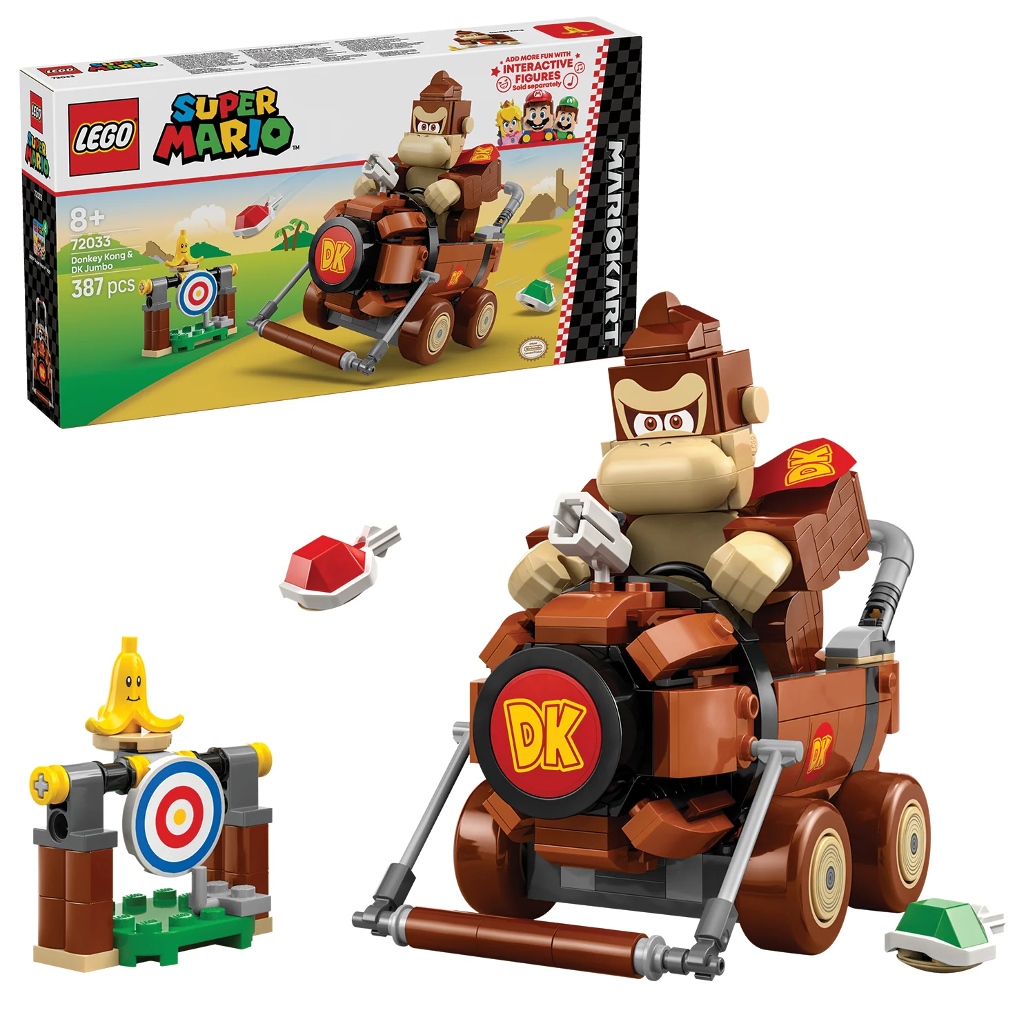 LEGO® Super Mario™: Mario Kart™ – Donkey Kong & DK Jumbo