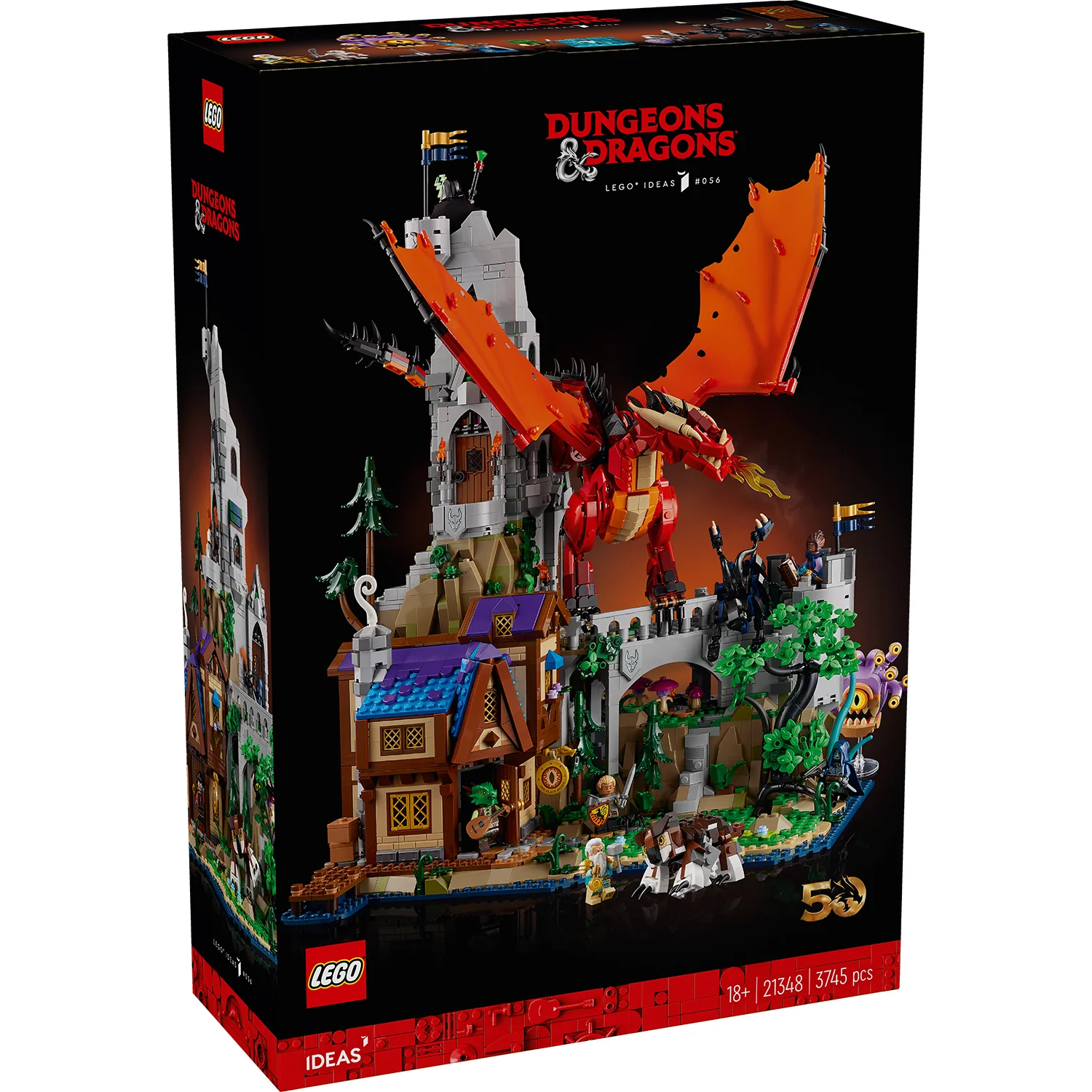 LEGO® Ideas Dungeons & Dragons: Red Dragon’s Tale