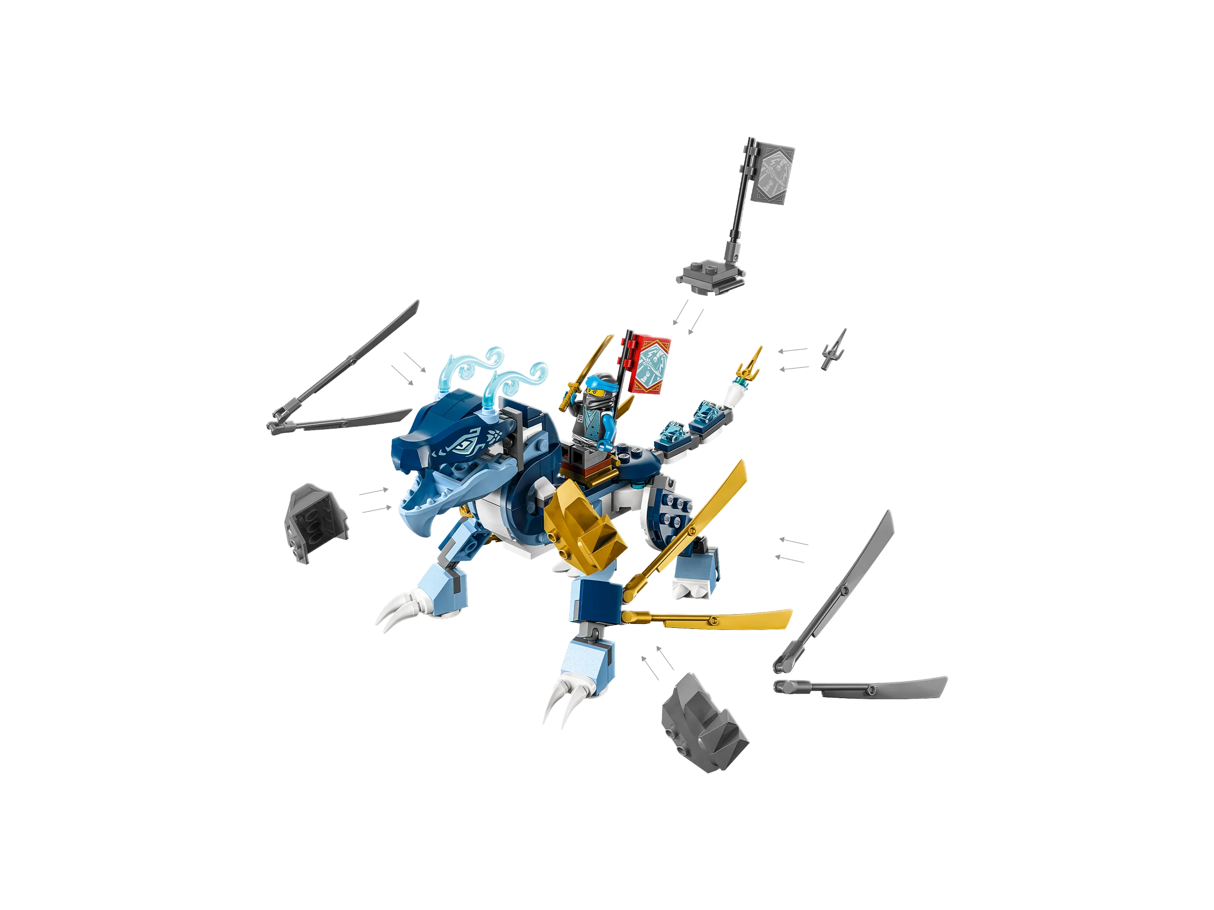 LEGO® NINJAGO® Nya’s Water Dragon EVO
