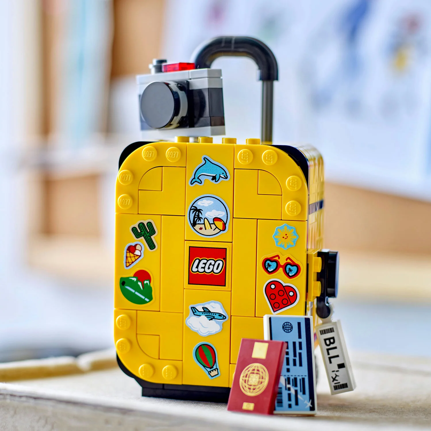 Yellow Travel Suitcase
