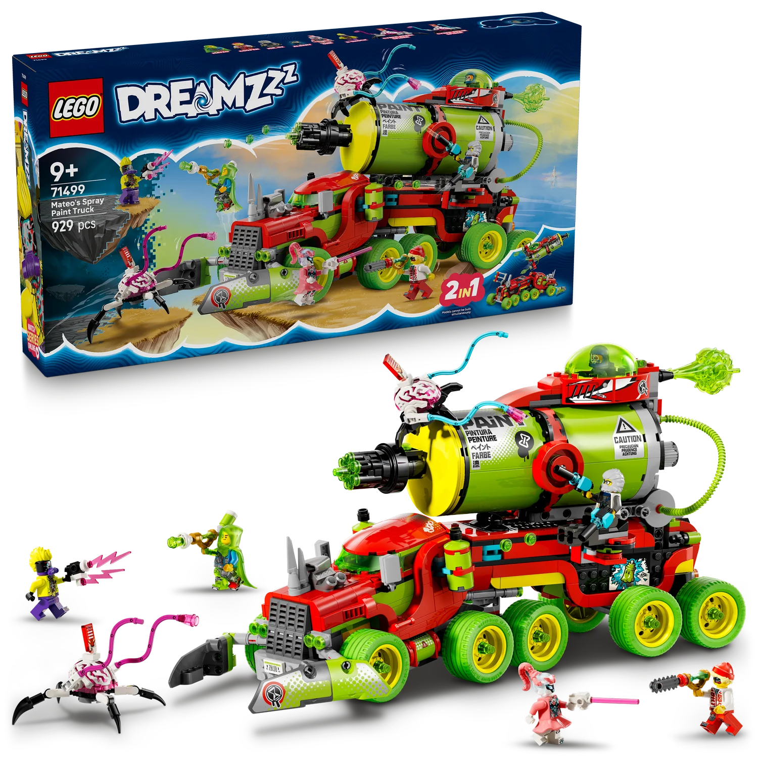 LEGO® DREAMZzz™ Mateo's Spray Paint Truck