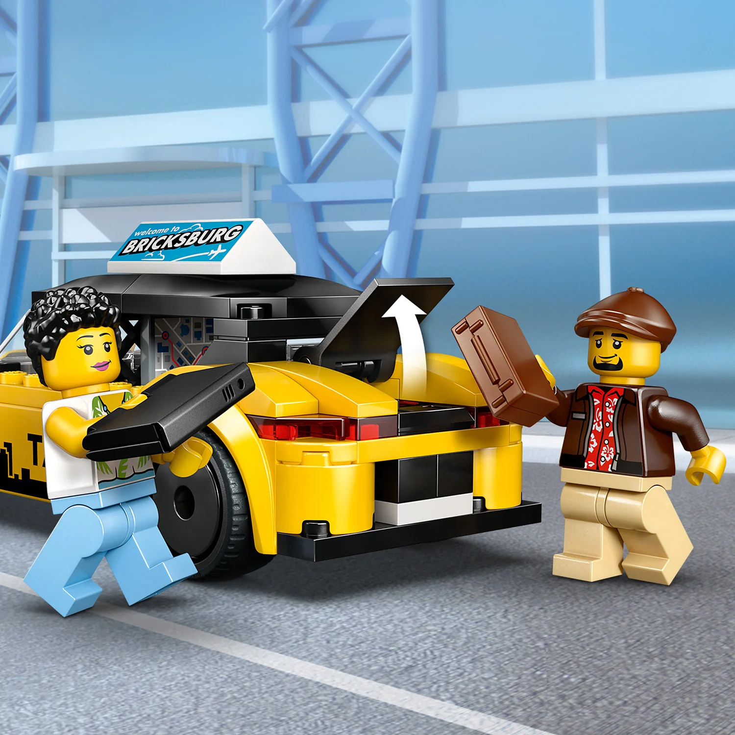 LEGO® City Yellow Taxi