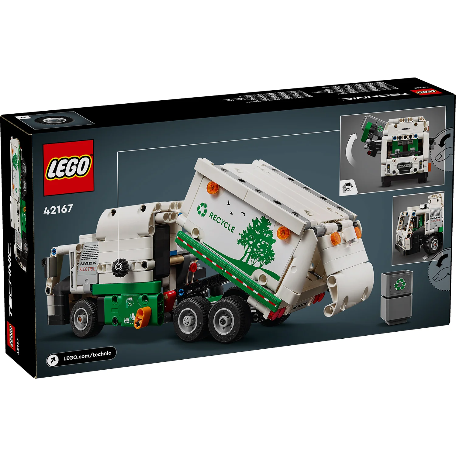 LEGO® Technic™ Mack® LR Electric Garbage Truck