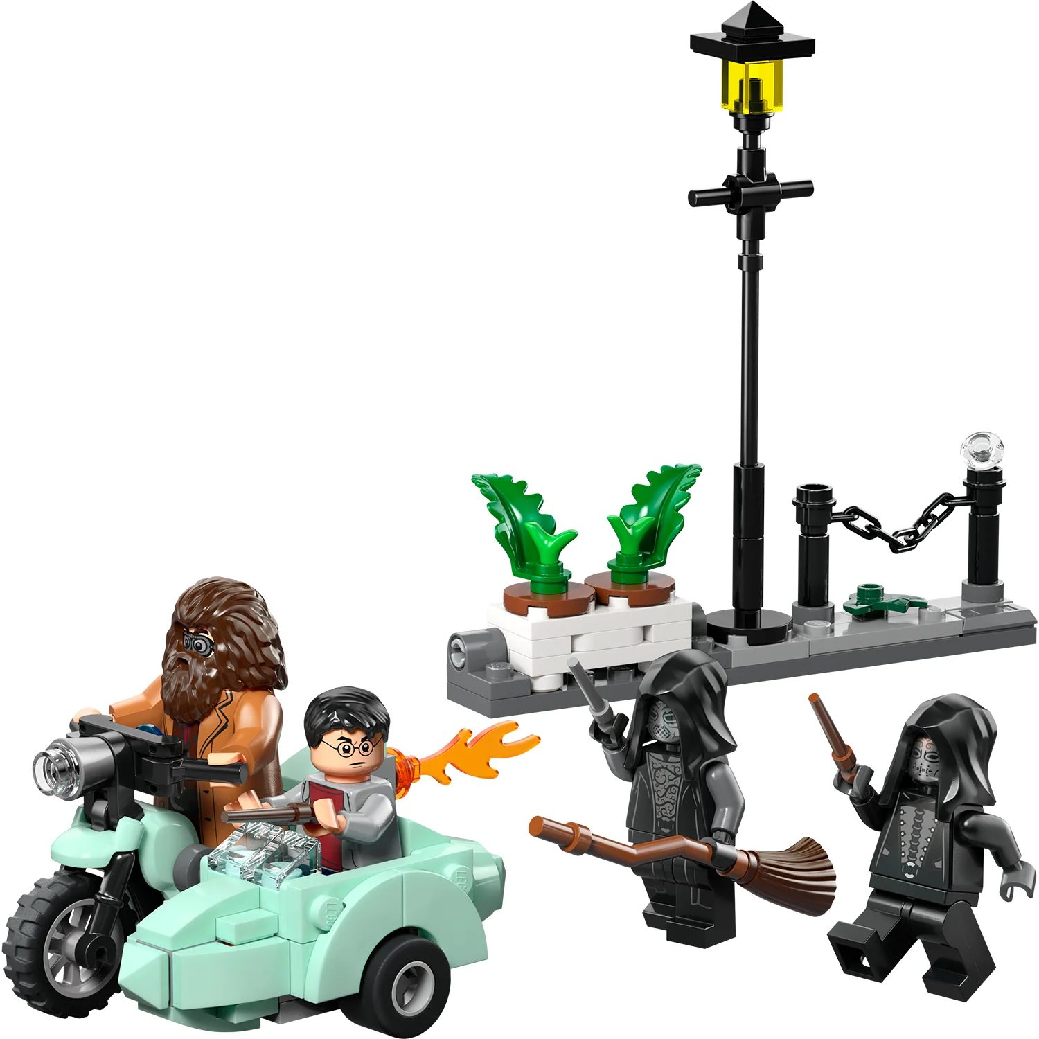 LEGO® Harry Potter™ Hagrid™ & Harrys Privet Drive Escape