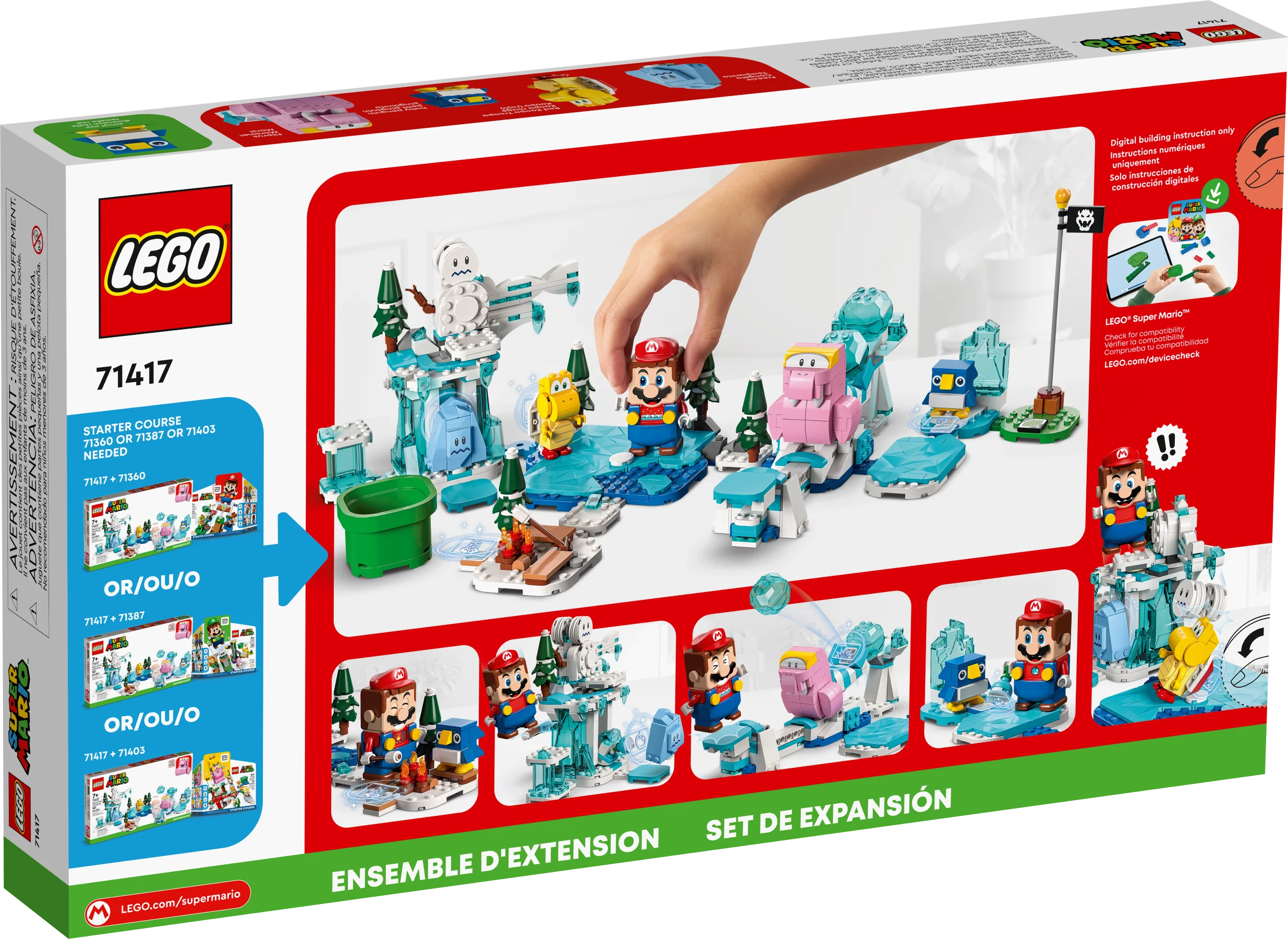 LEGO® Super Mario™ Fliprus Snow Adventure Expansion Set