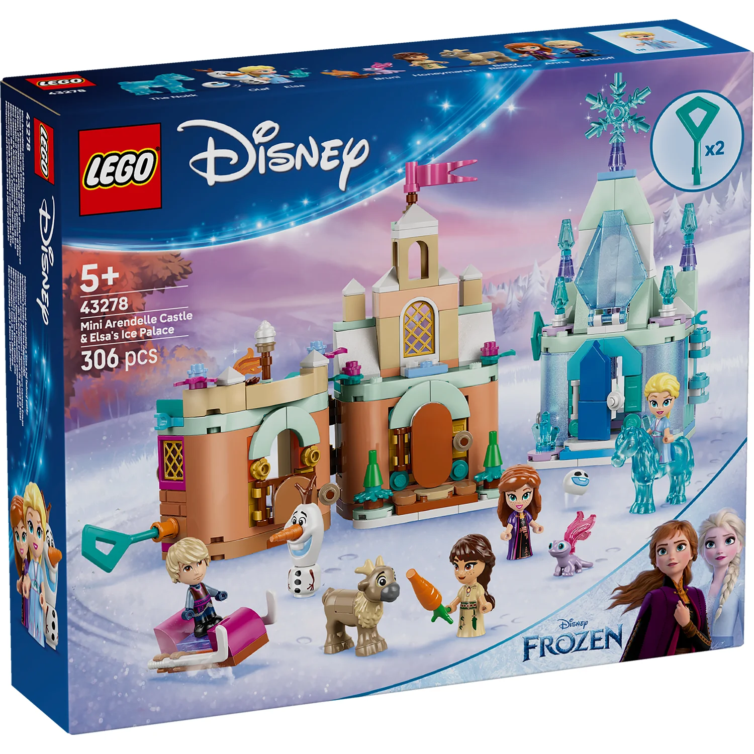 LEGO® Disney™ Mini Arendelle Castle & Elsa's Ice Palace