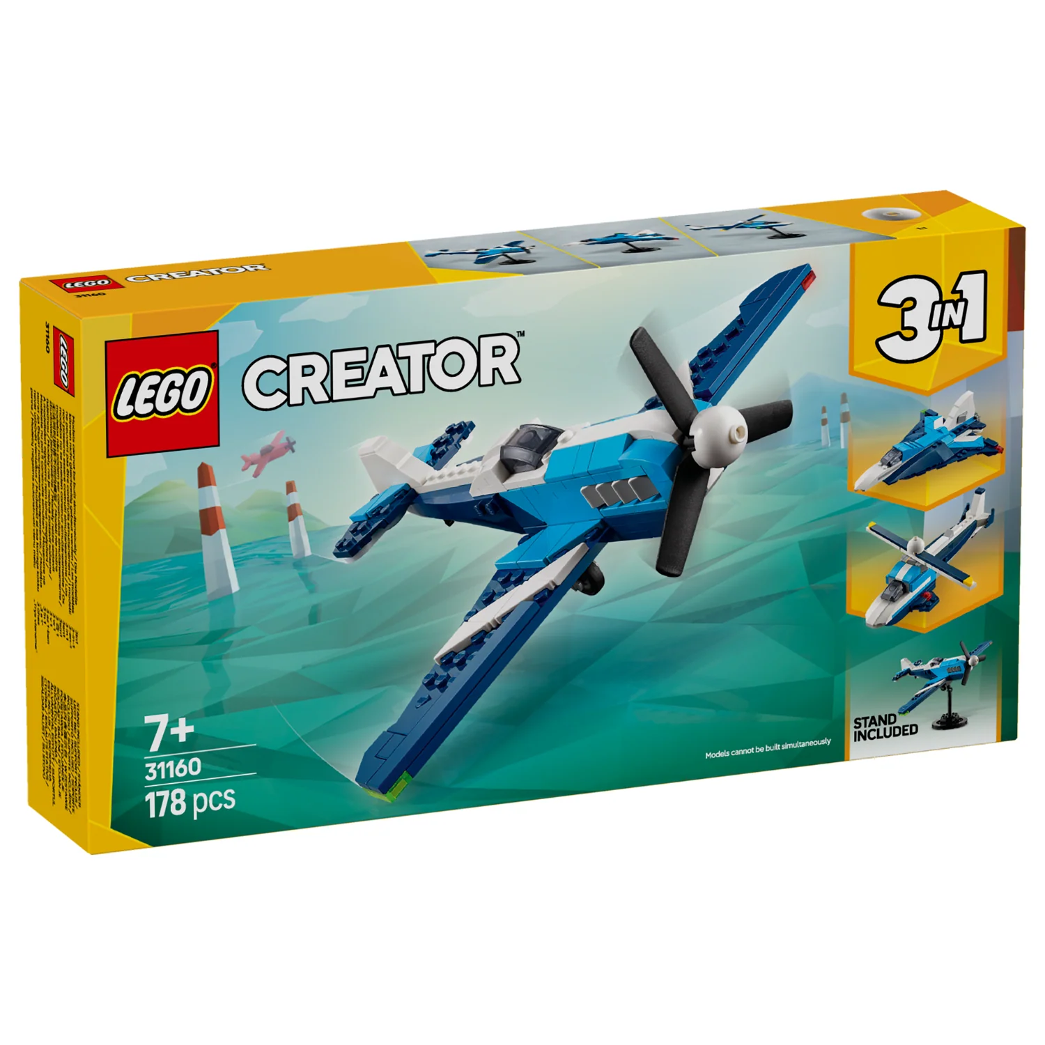 LEGO® Creator 3-in-1 Aircraft: Race Plane