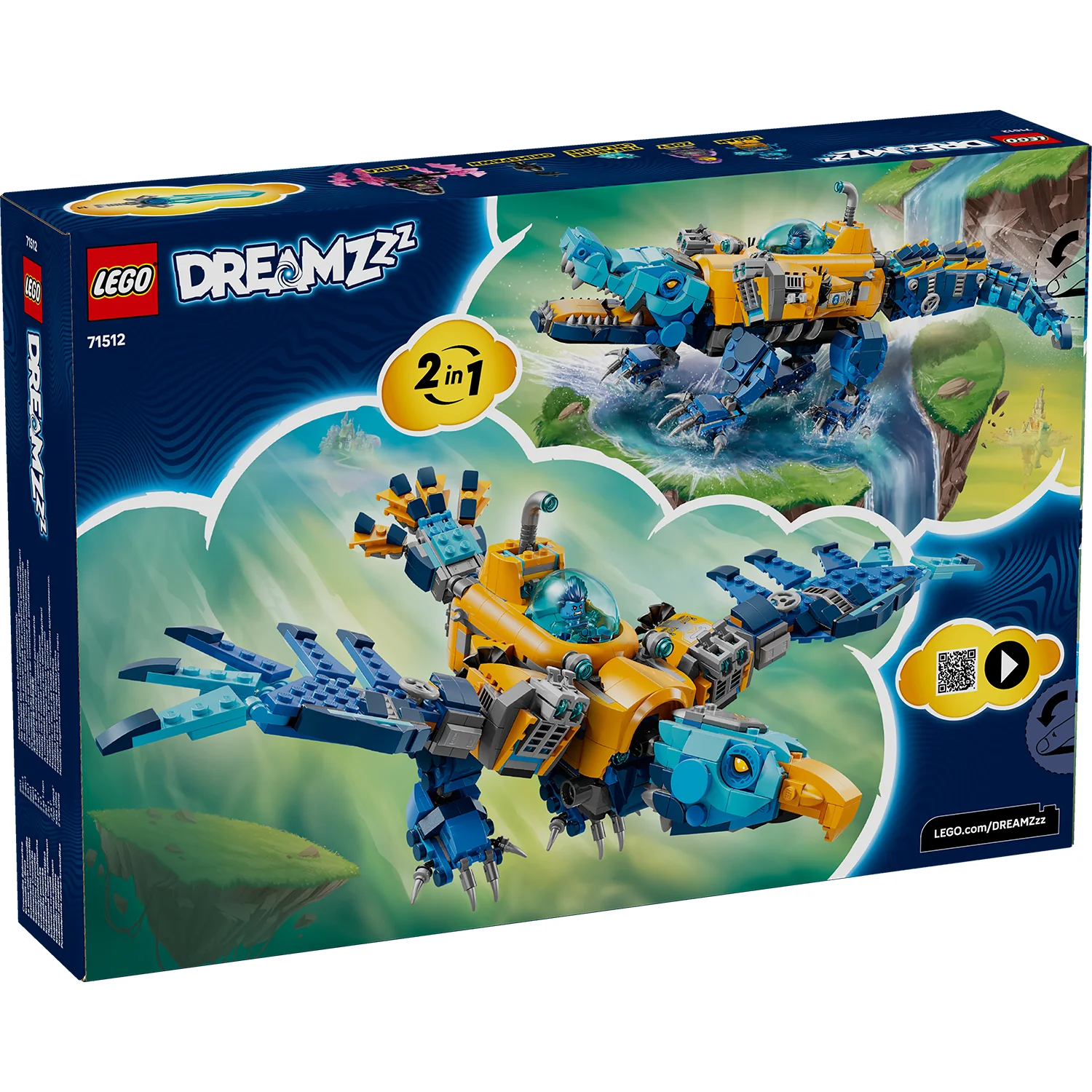 LEGO® DREAMZzz™ Crocodile Submarine