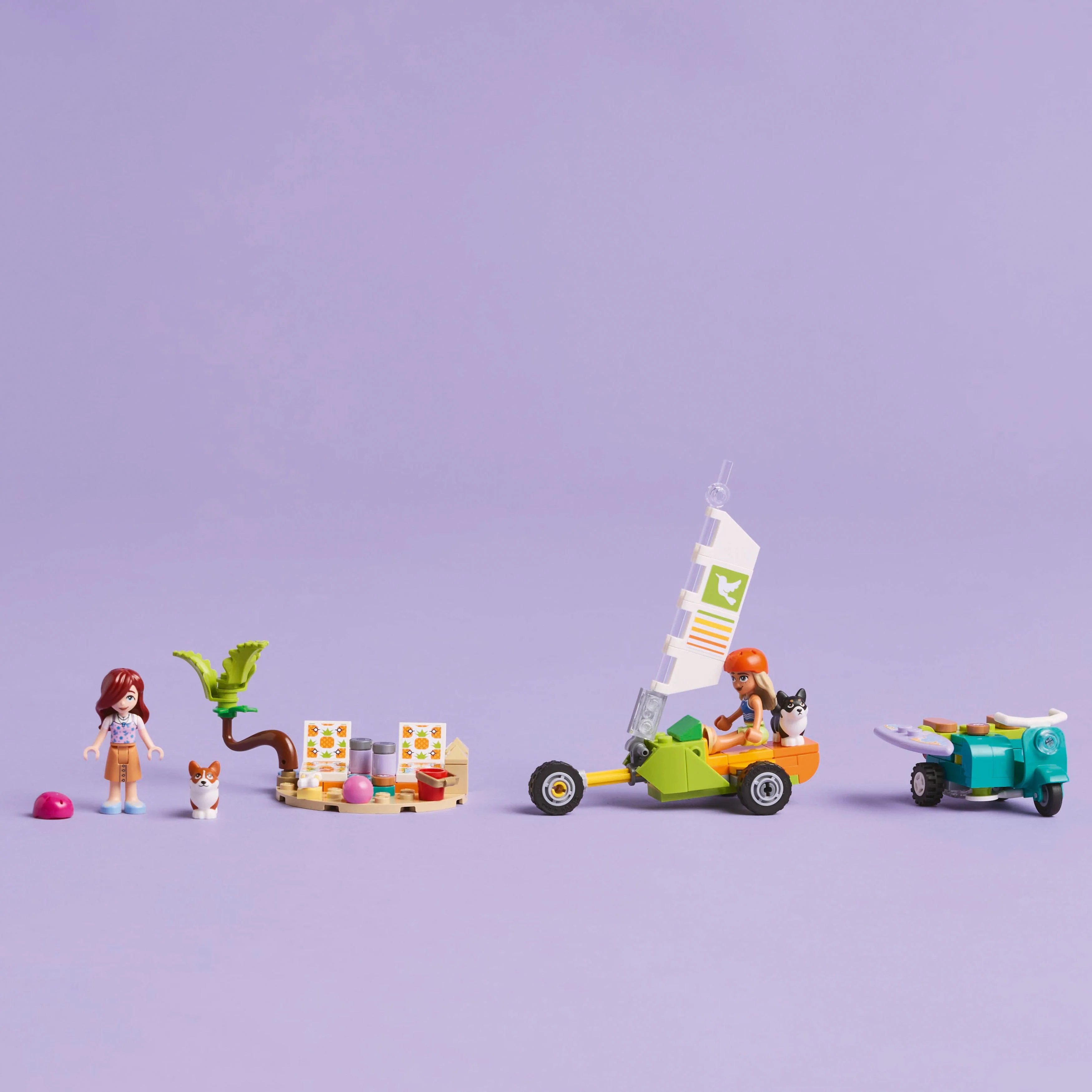 LEGO® Friends™ Surfing Dogs and Scooter Adventure