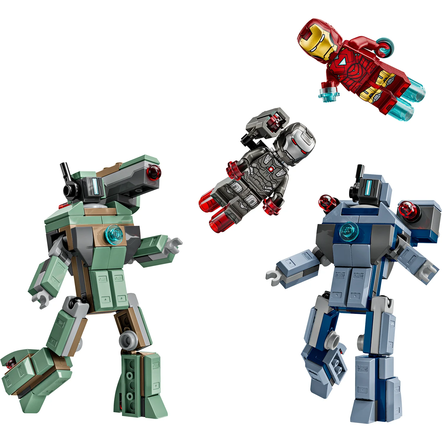 LEGO® Marvel Iron Man & War Machine vs. Hammer Drones