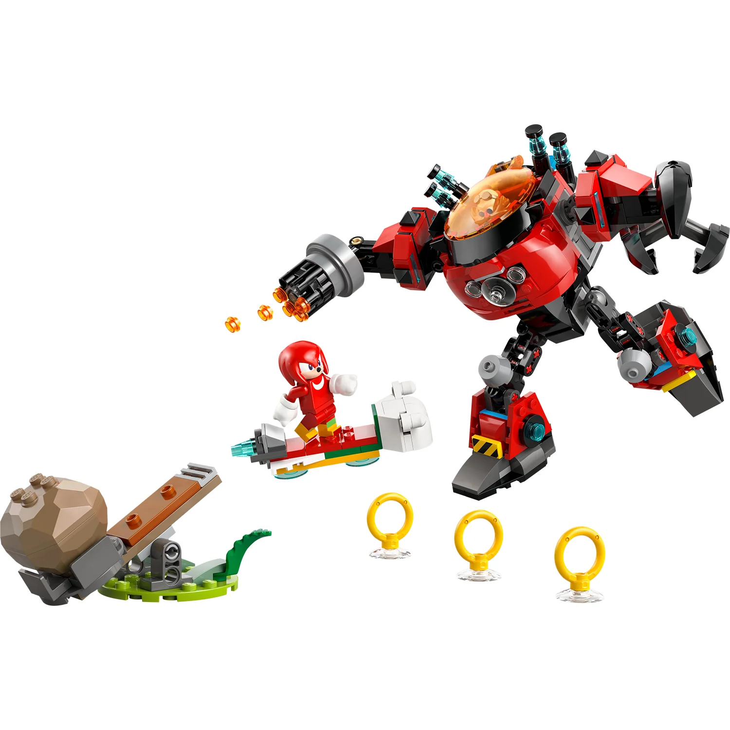 LEGO® Sonic the Hedgehog™ Knuckles vs. Dr. Eggman Egg Crusher Mech