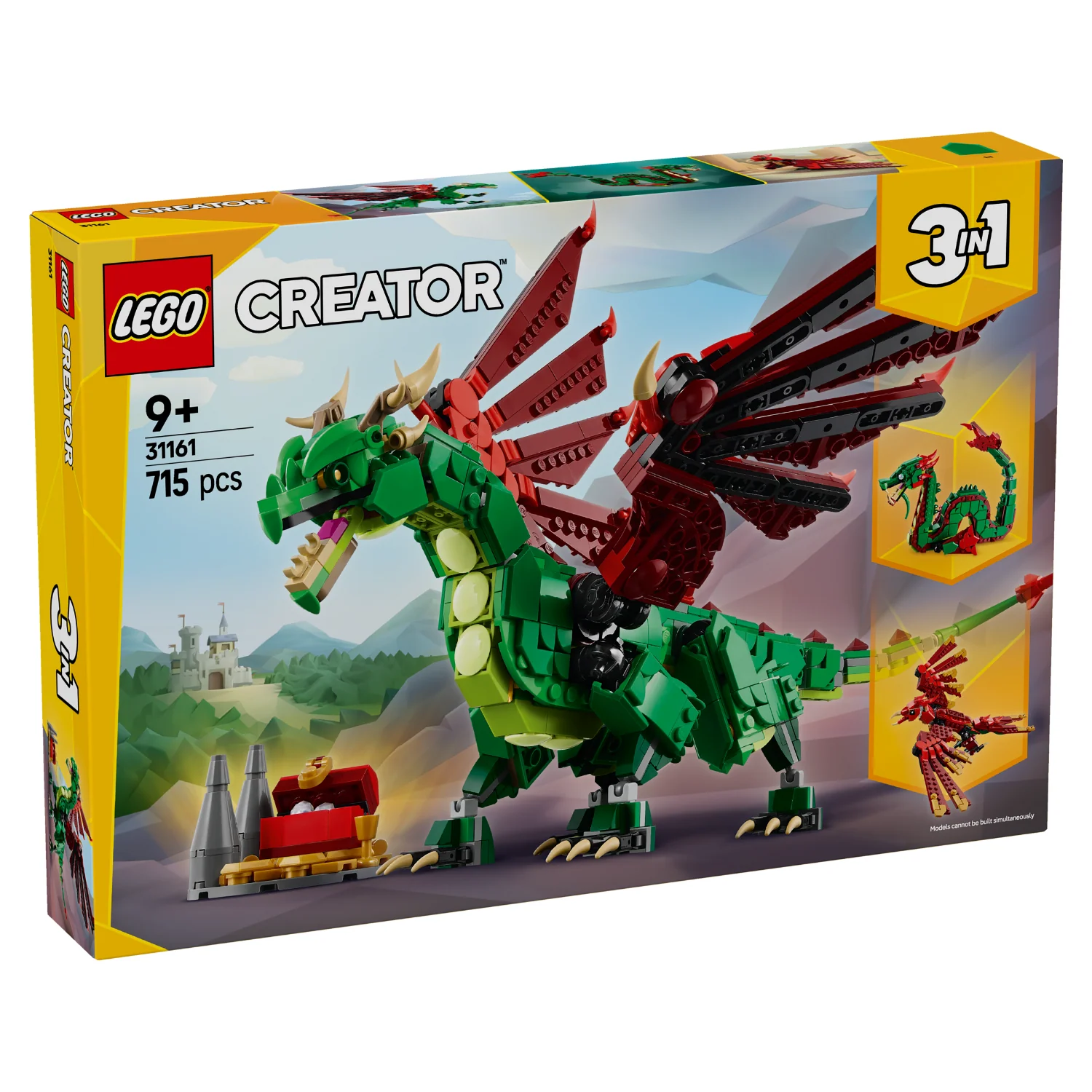 LEGO® Creator 3-in-1 Medieval Dragon