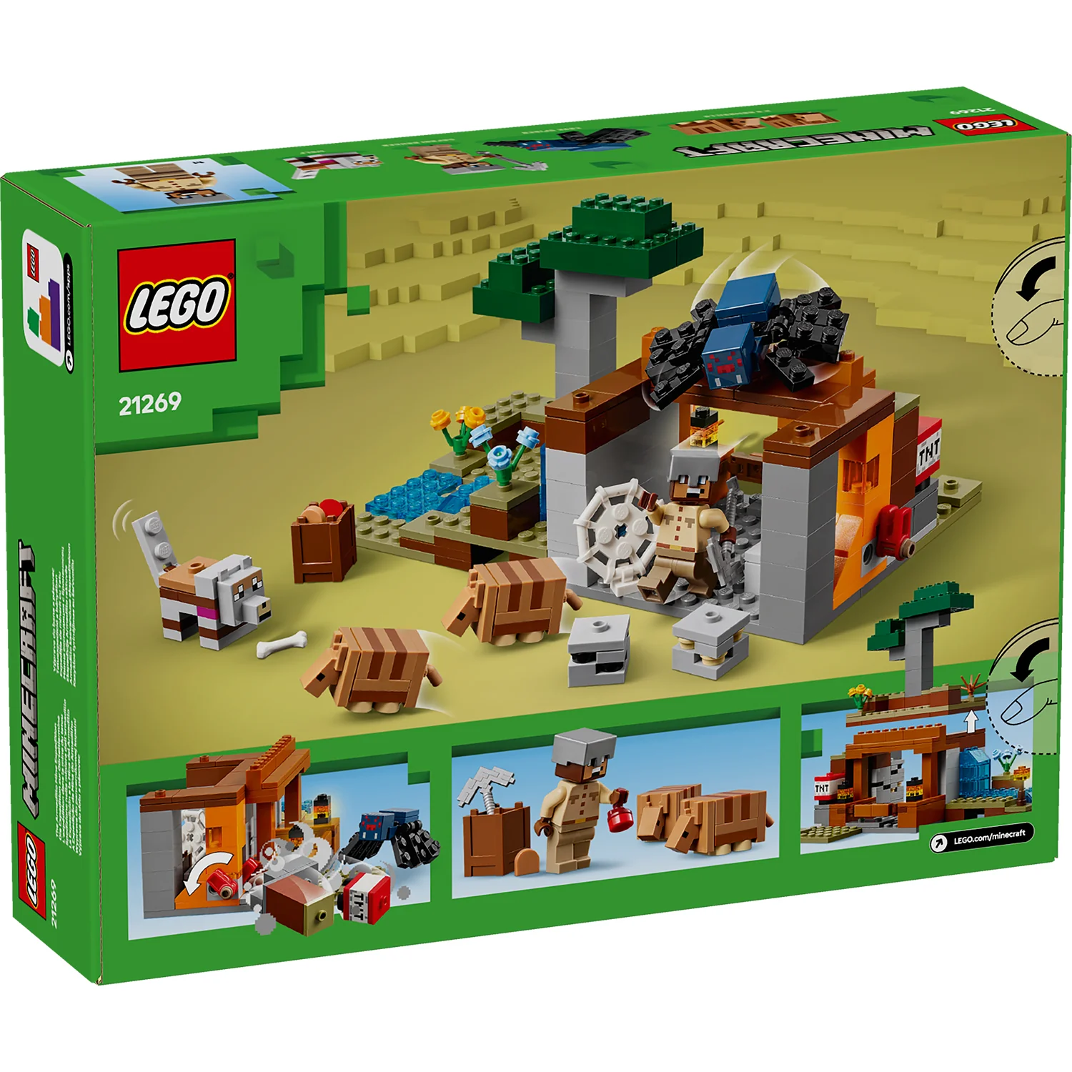 LEGO® Minecraft® The Armadillo Mine Expedition