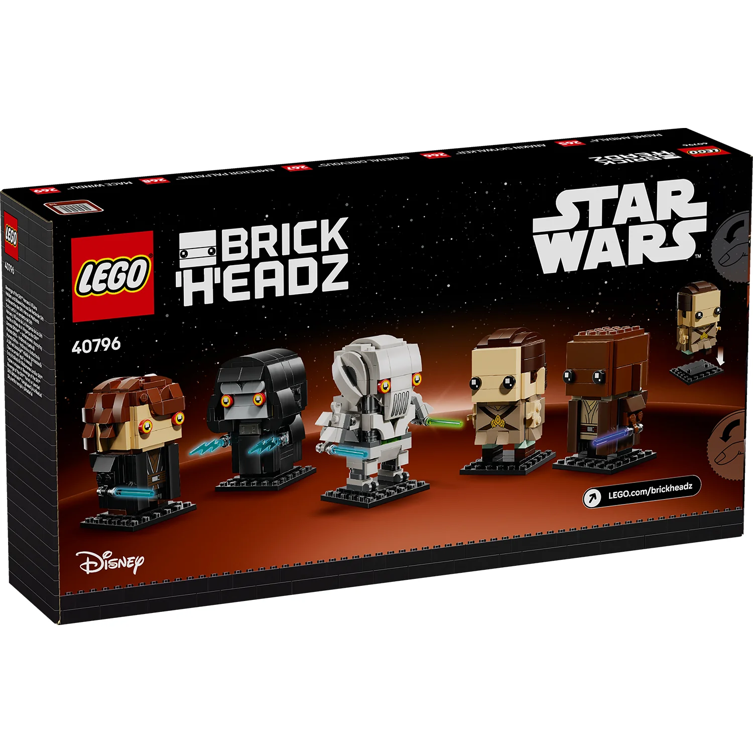 LEGO® BrickHeadz™ Revenge of the Sith™ Heroes & Villains