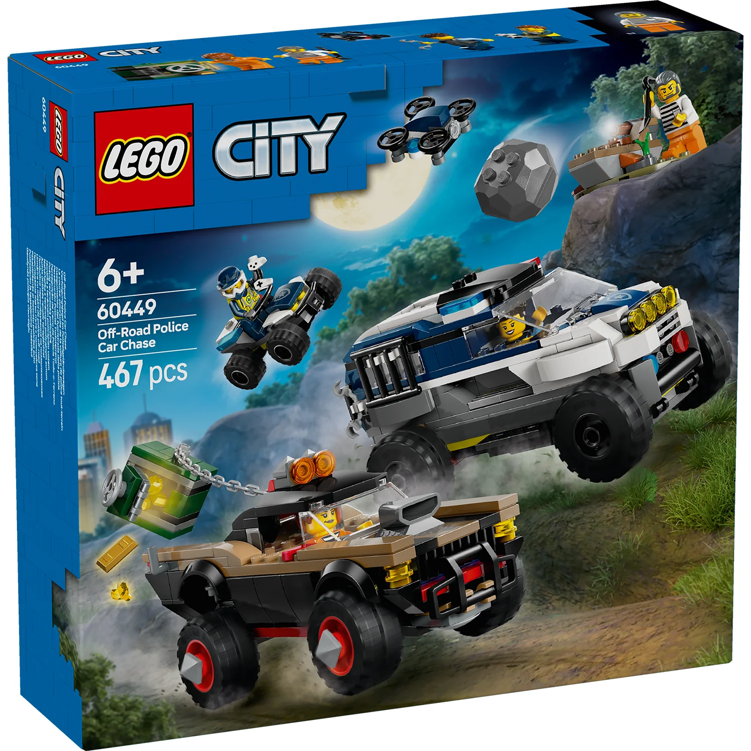 LEGO® City Off-Road Police Car Chase