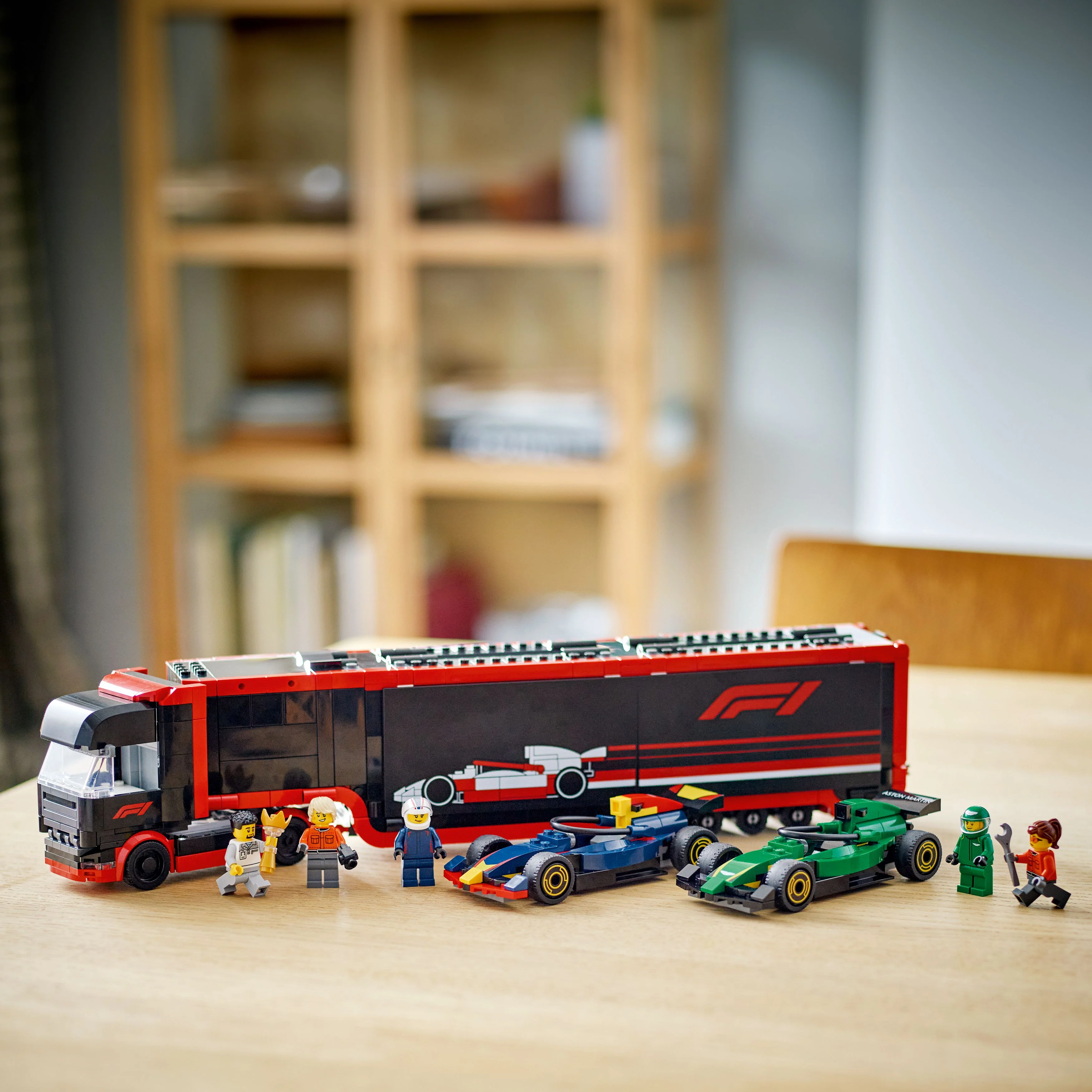 LEGO® City F1® Truck with RB20 & AMR24 F1® Cars