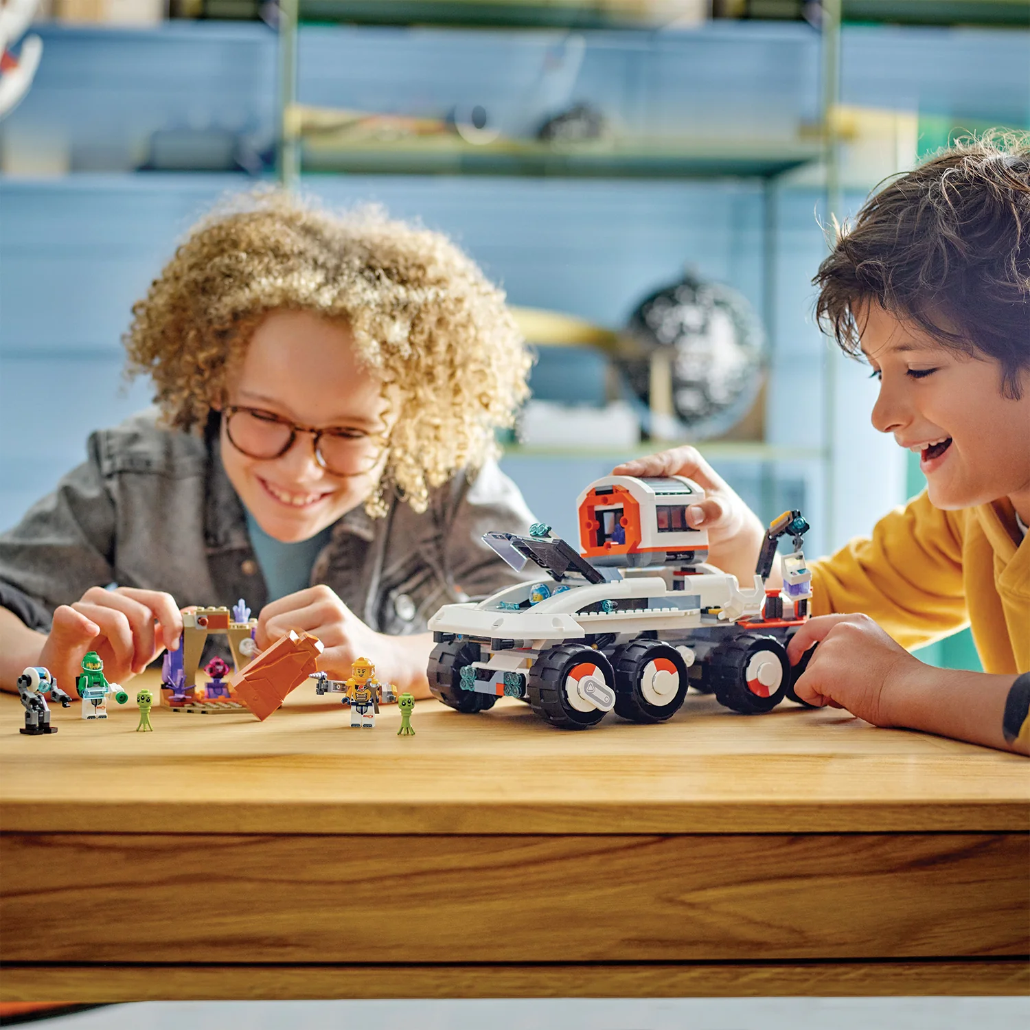 LEGO® City Command Rover and Crane Loader