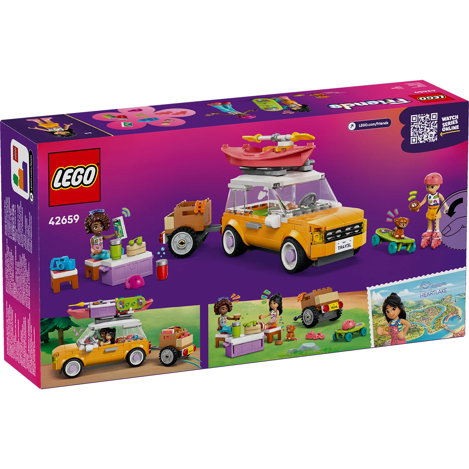 LEGO® Friends™ Friendship Road-Trip Travel Car