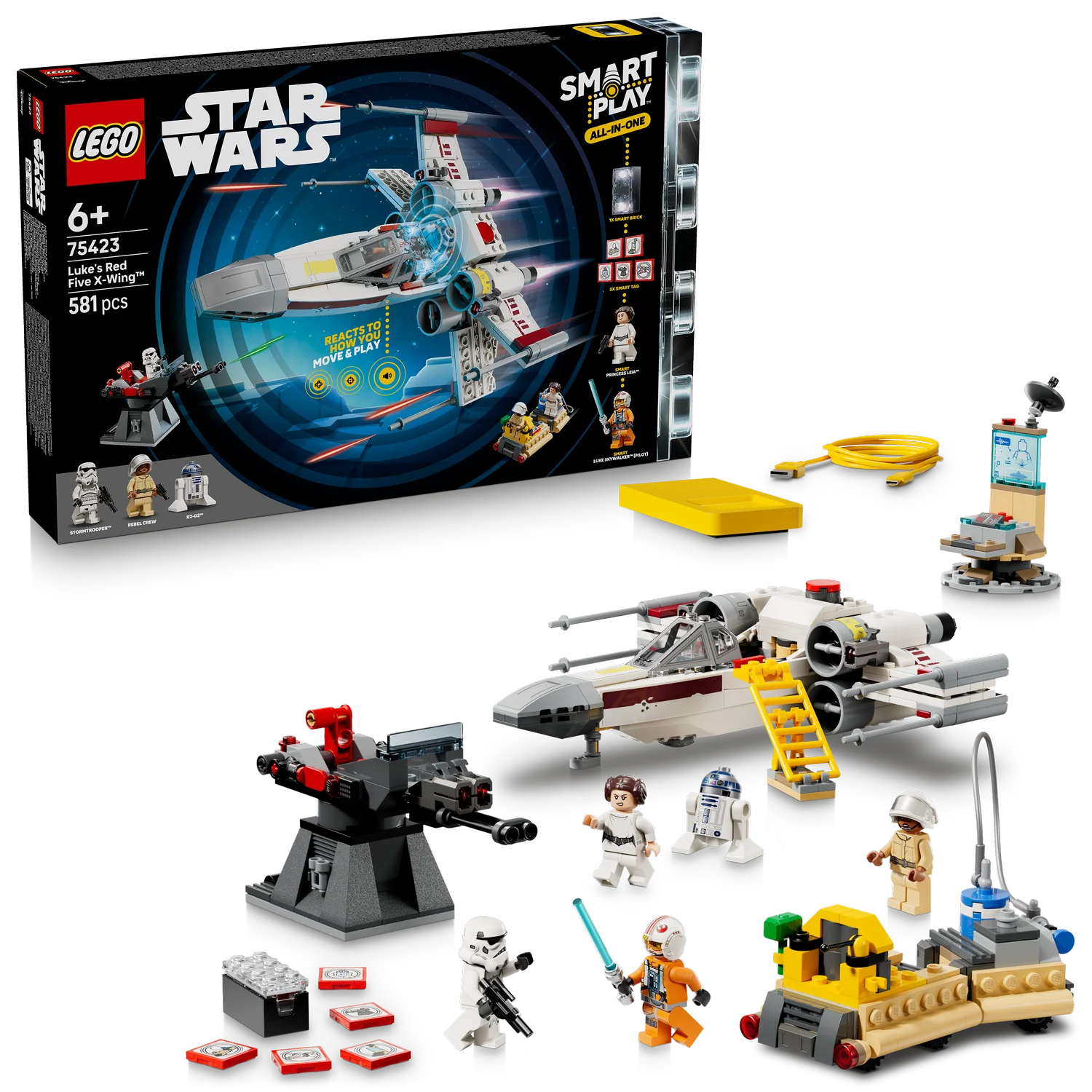 LEGO® Star Wars™ SMART Play™: Luke’s Red Five X-Wing™