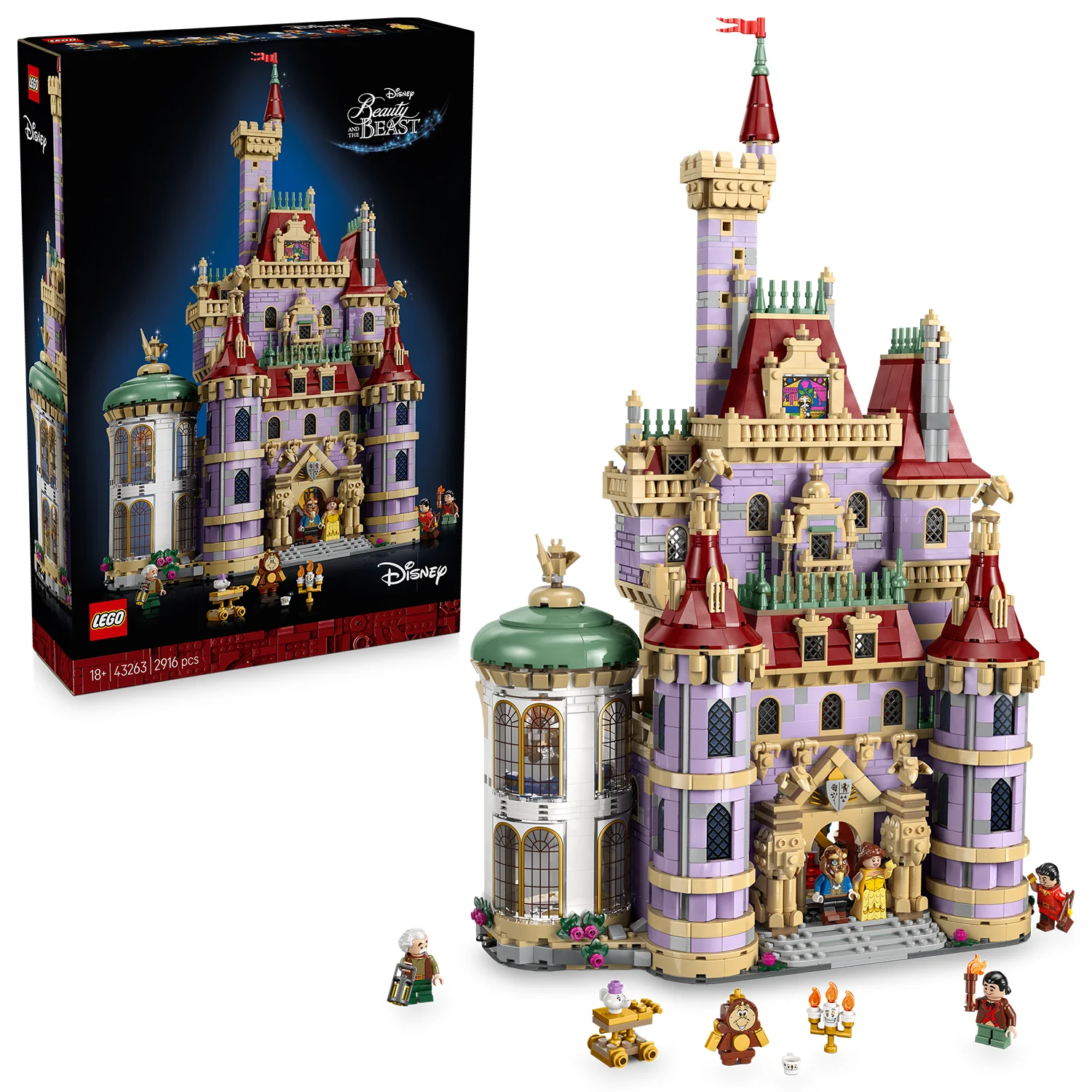 LEGO® Disney™ Princess Beauty and the Beast Castle