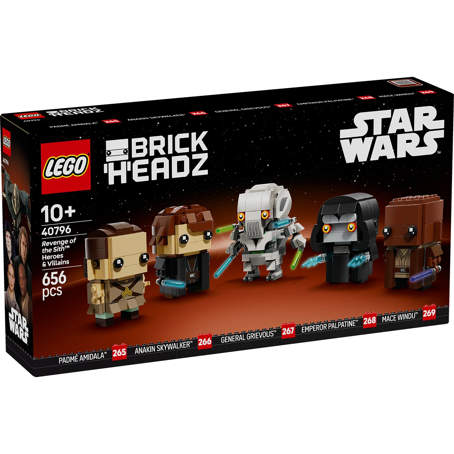 LEGO® BrickHeadz™ Revenge of the Sith™ Heroes & Villains