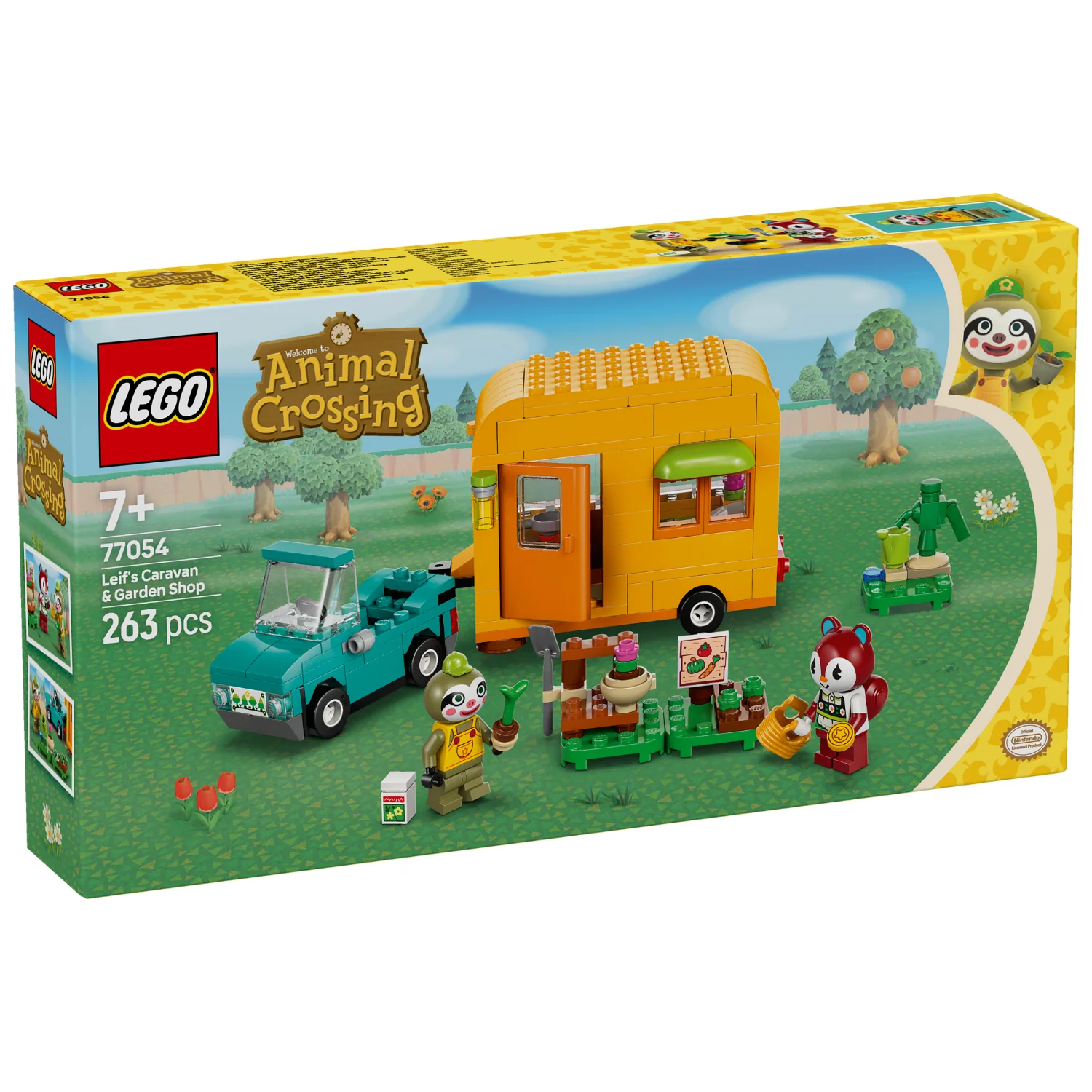 LEGO® Animal Crossing™ Leif’s Caravan & Garden Shop