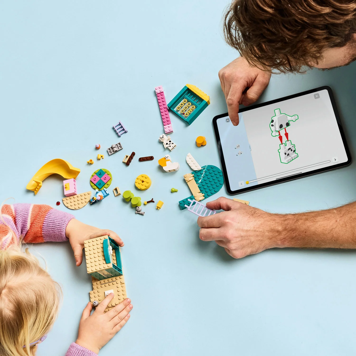 LEGO® Bluey Playground Fun with Bluey & Chloe