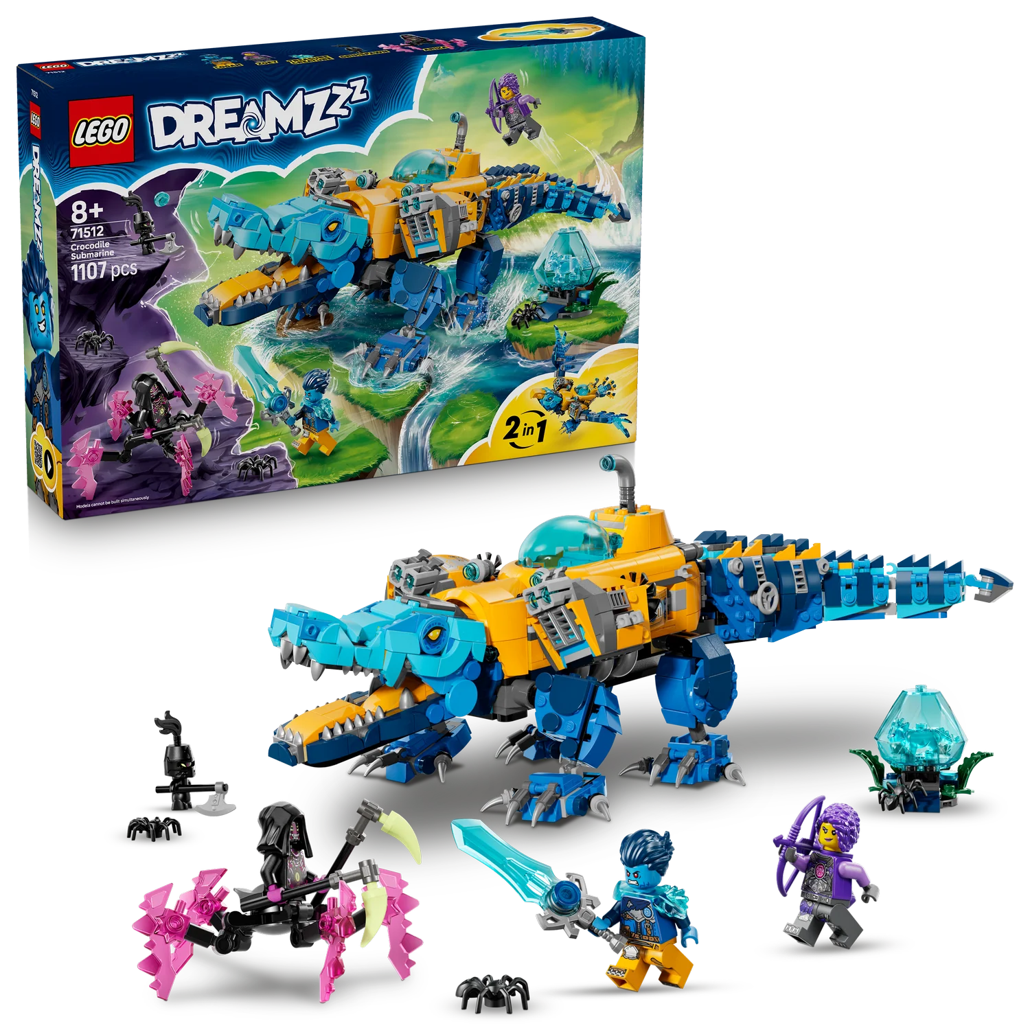 LEGO® DREAMZzz™ Crocodile Submarine