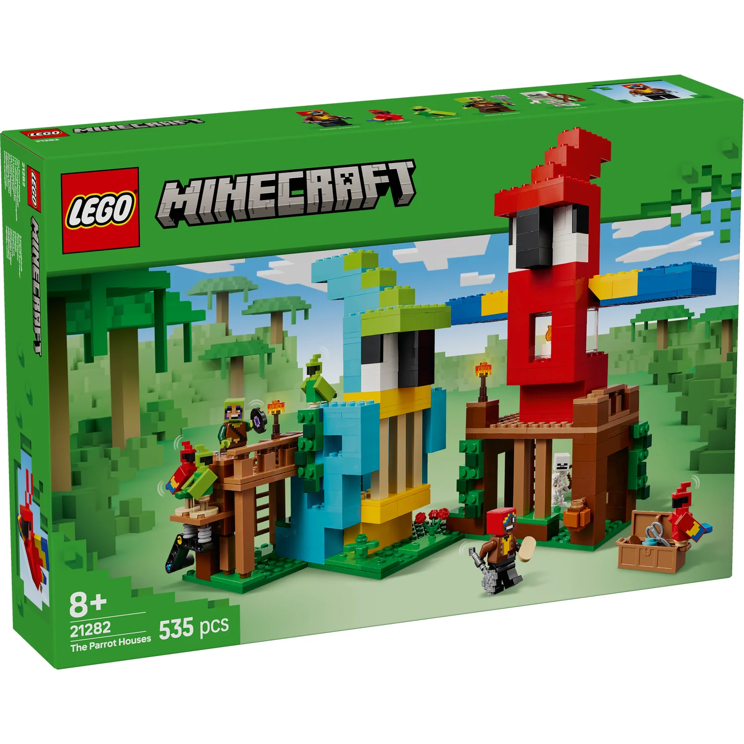 LEGO® Minecraft® The Parrot Houses