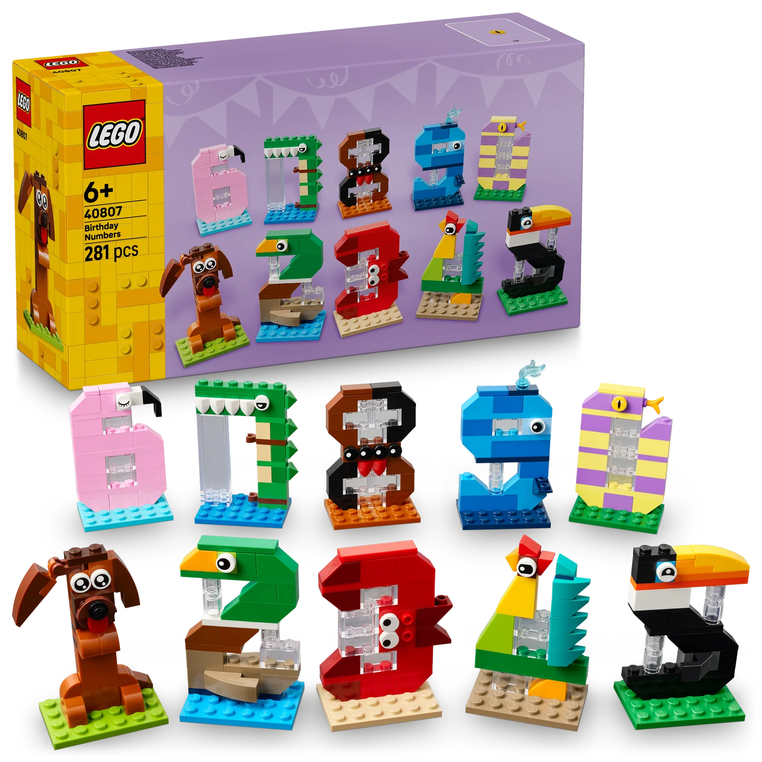 LEGO® Birthday Numbers