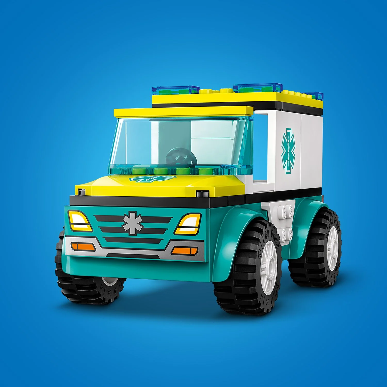 LEGO® City Emergency Ambulance and Snowboarder