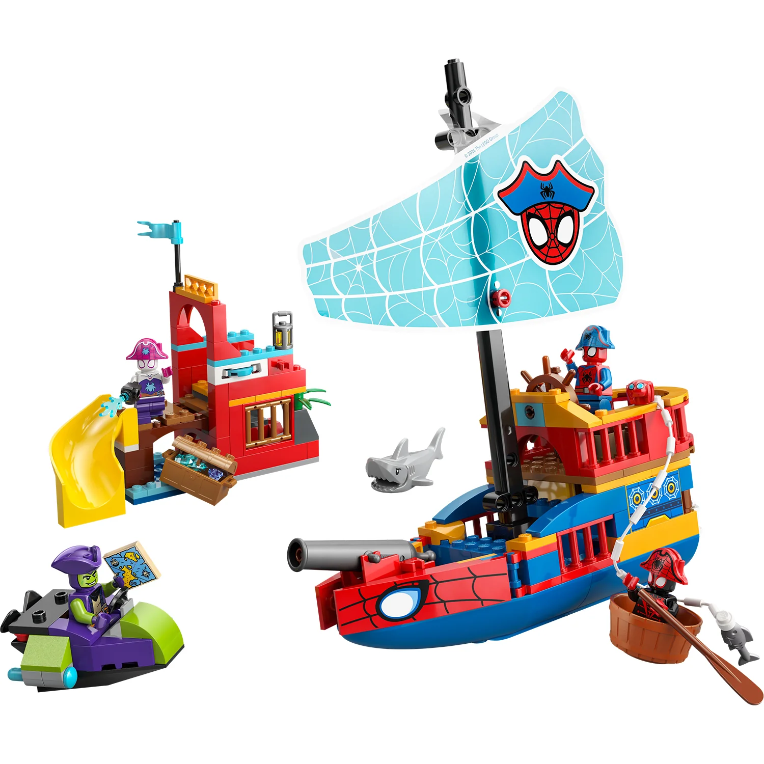 LEGO® | Marvel Spidey And His Amazing Friends Team Spidey Pirate Ship