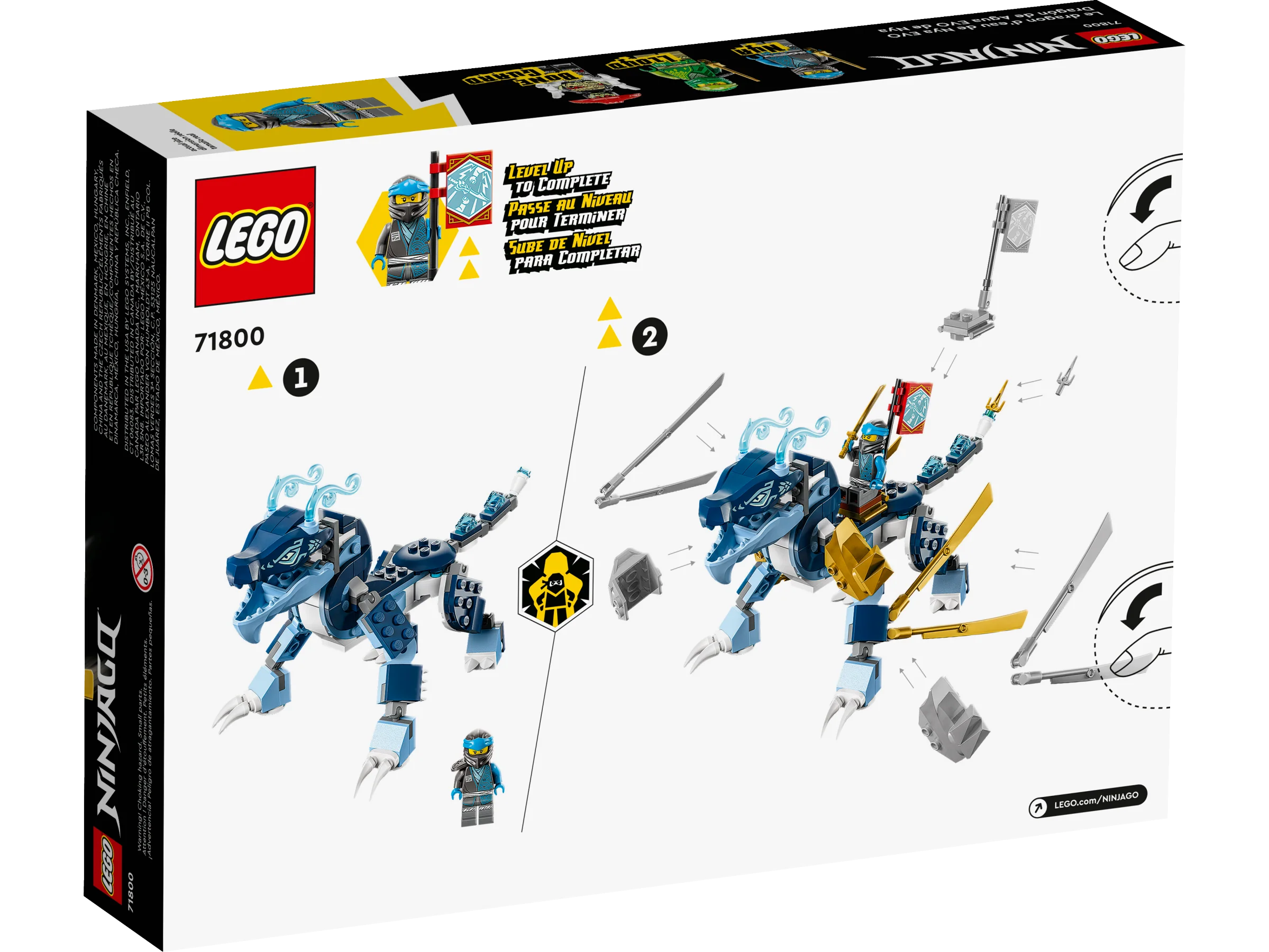 LEGO® NINJAGO® Nya’s Water Dragon EVO