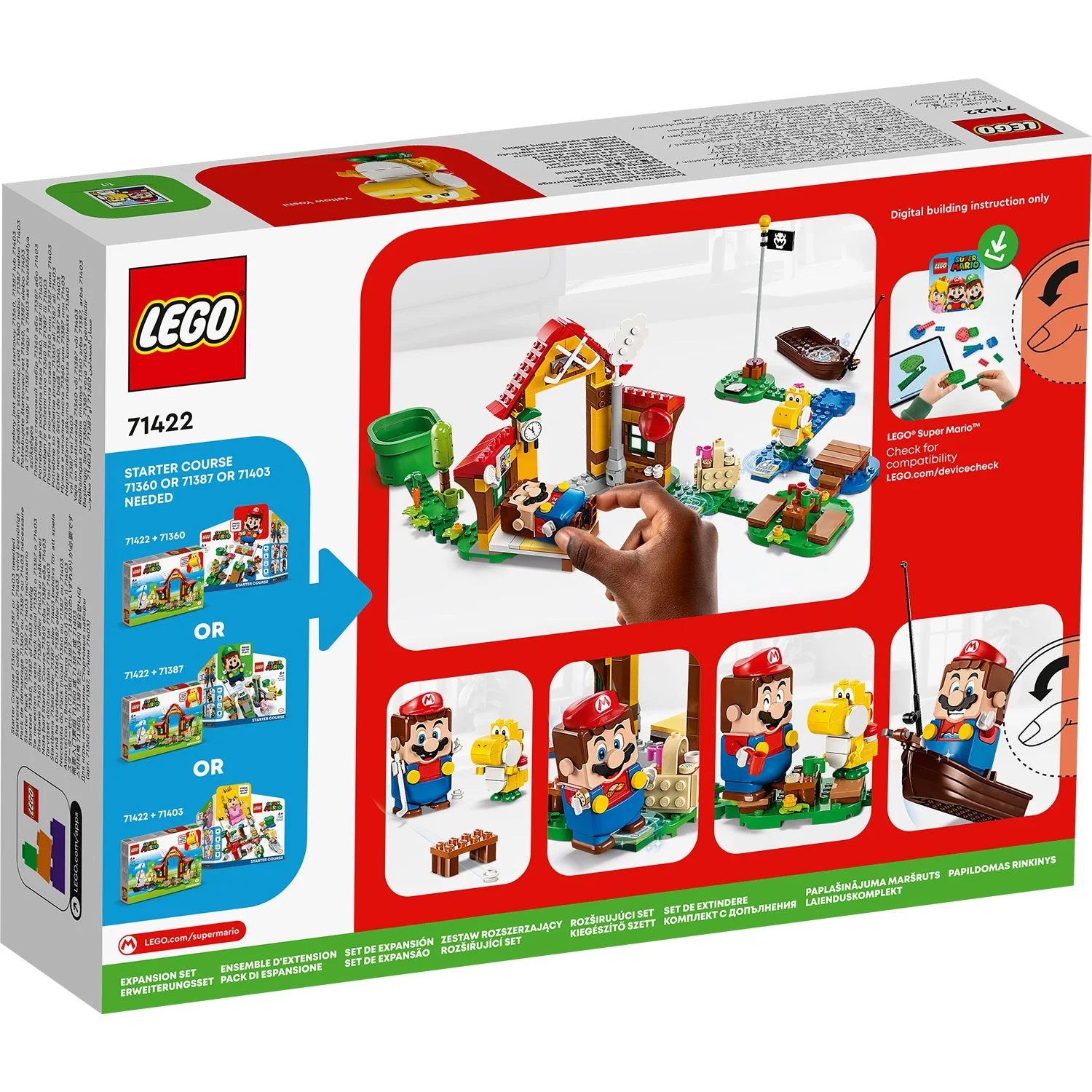 LEGO® Super Mario™ Picnic at Marios House Expansion Set