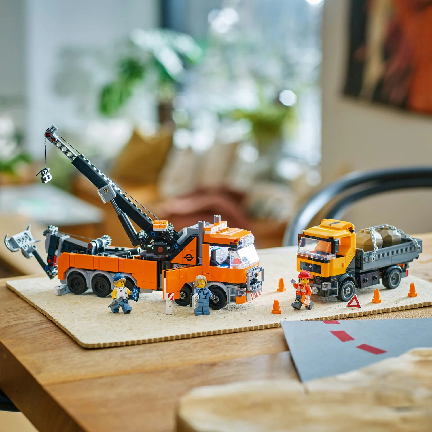 LEGO® City Heavy-Duty Recovery Tow Truck with Crane