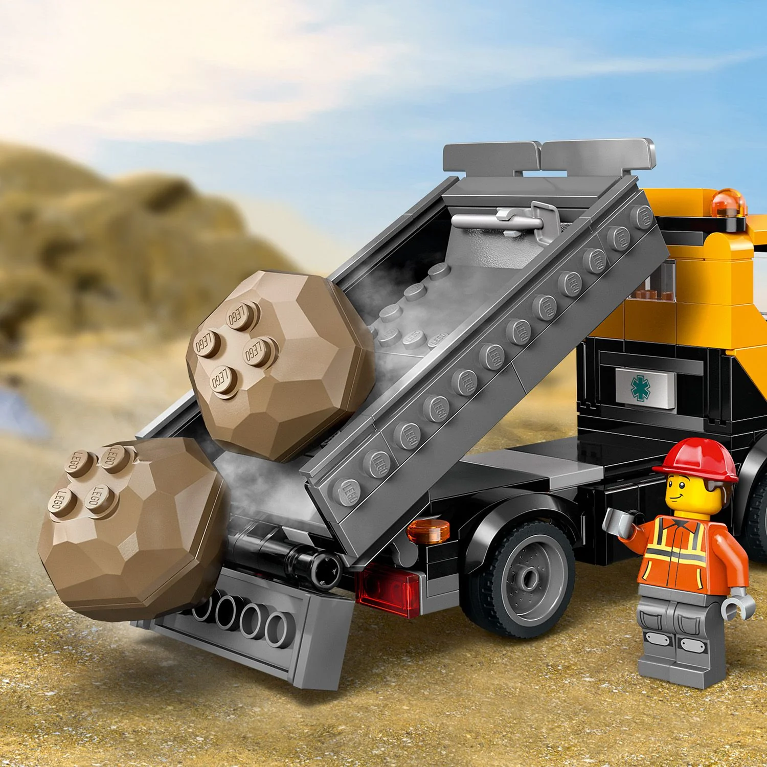 LEGO® City Heavy-Duty Recovery Tow Truck with Crane