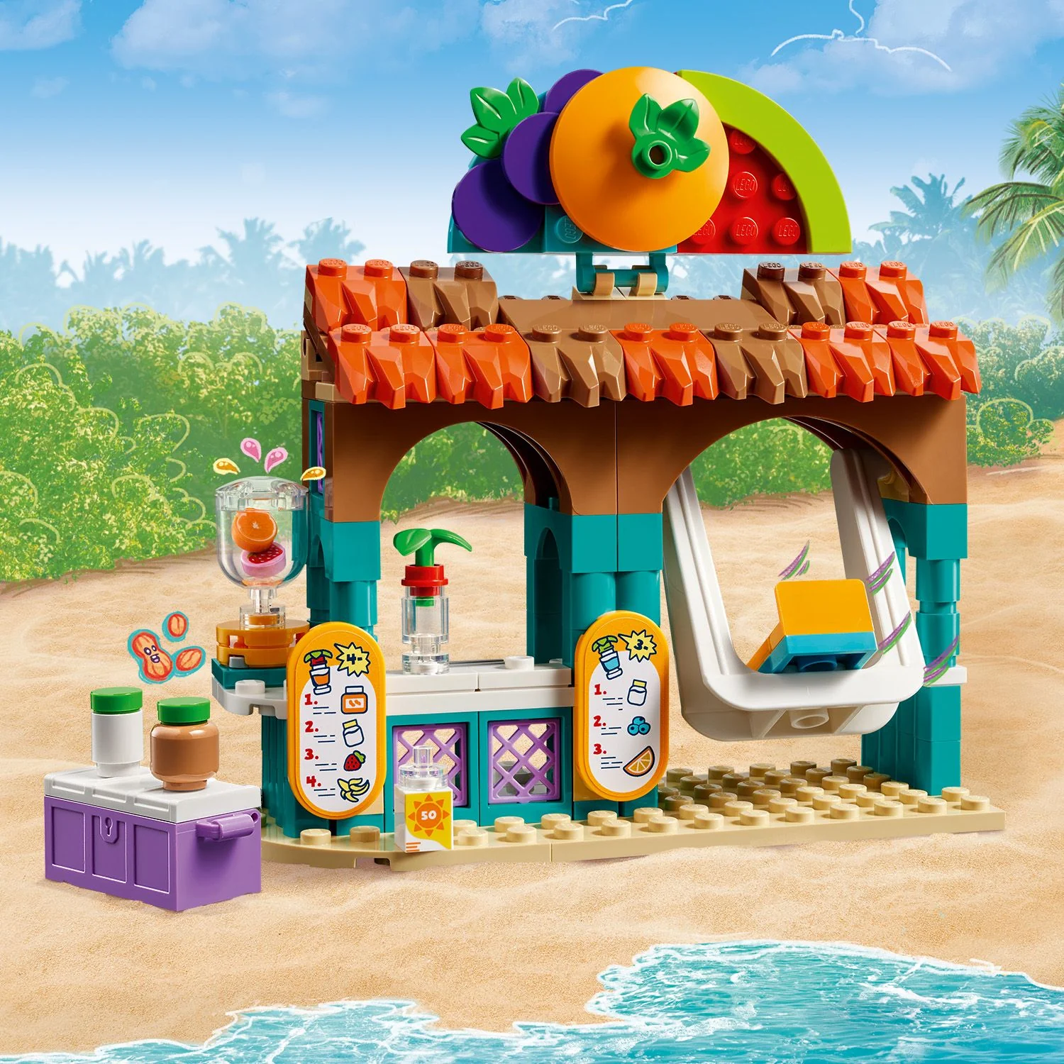 LEGO® Friends™ Beach Smoothie Stand