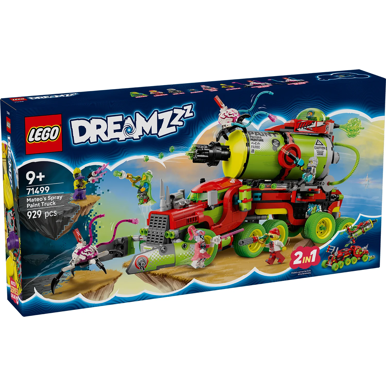 LEGO® DREAMZzz™ Mateo's Spray Paint Truck