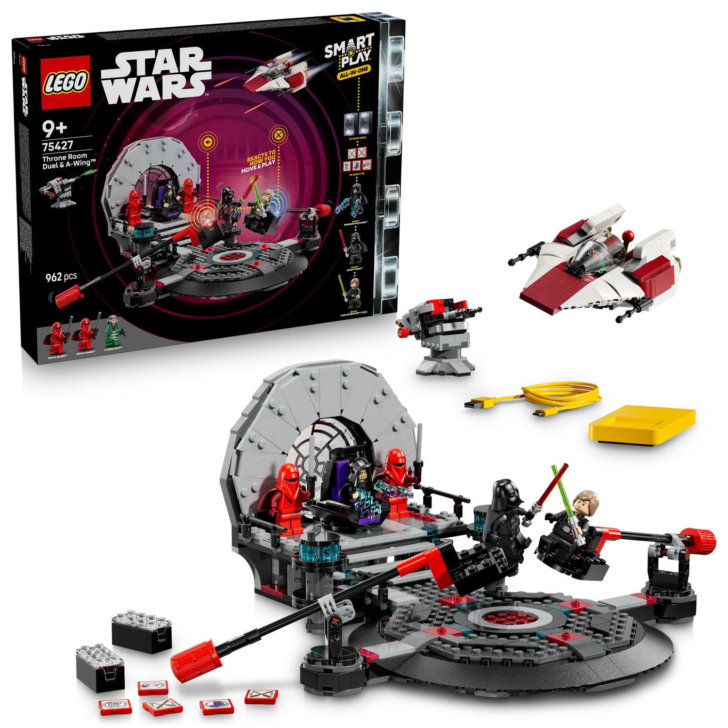 LEGO® Star Wars™ SMART Play™: Throne Room Duel & A-Wing™